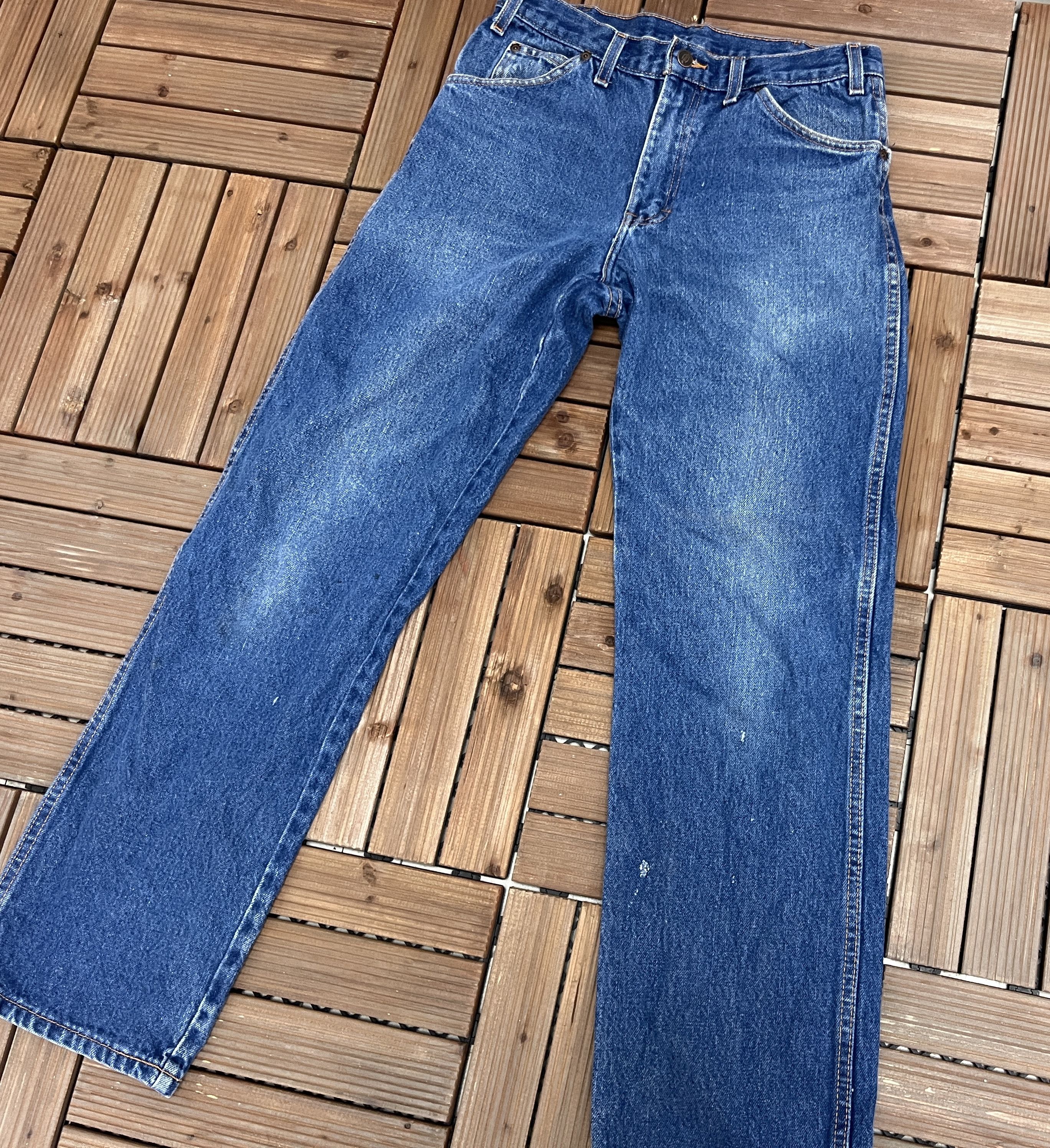 Dickies Dickies Deep Blue Vintage Denim Jeans Size US 32 / EU 48 - 3 Thumbnail