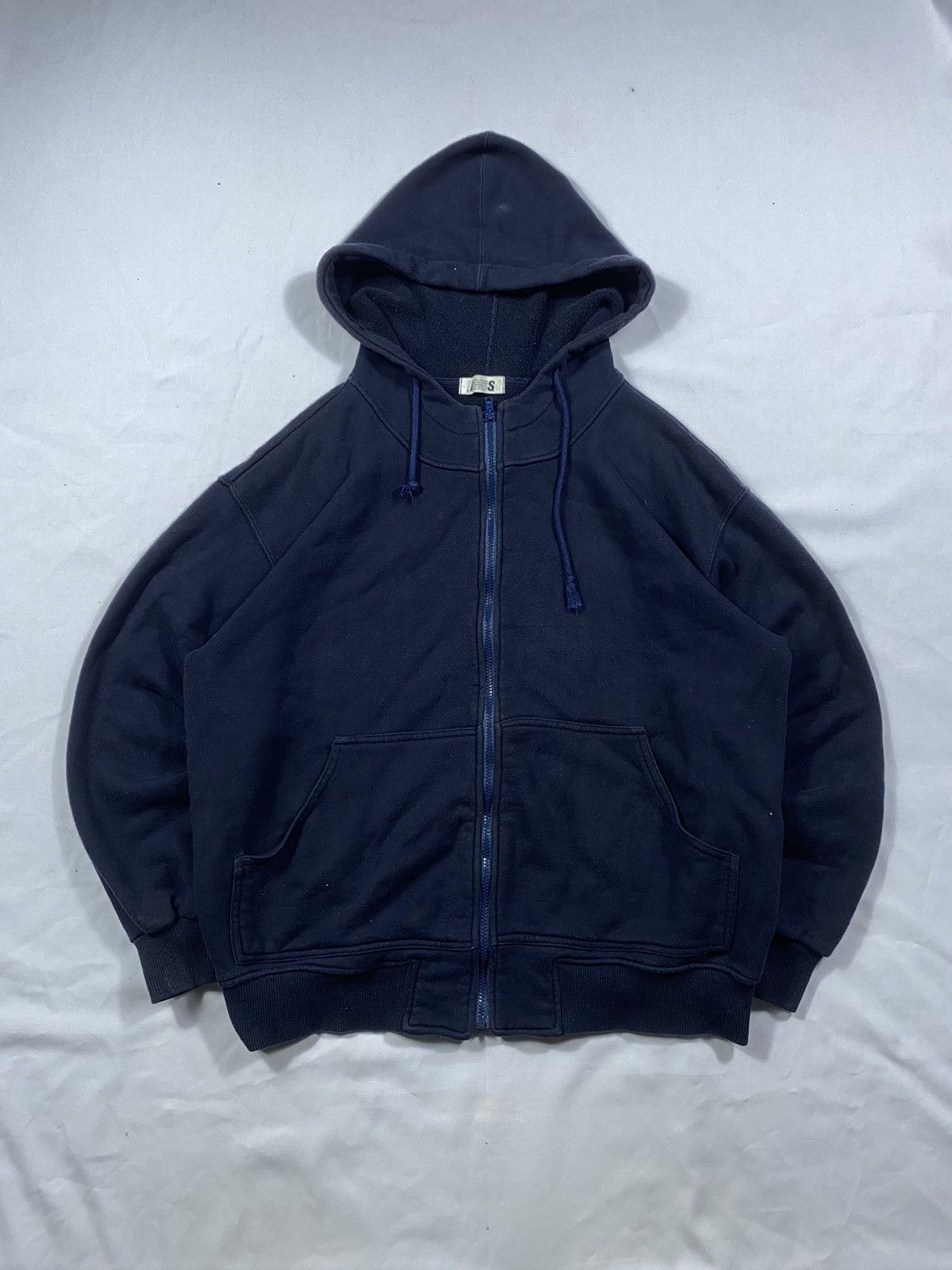 Issey Miyake ARCHIVE ISSEY MIYAKE Logo I.S Zip HOODIE issey style