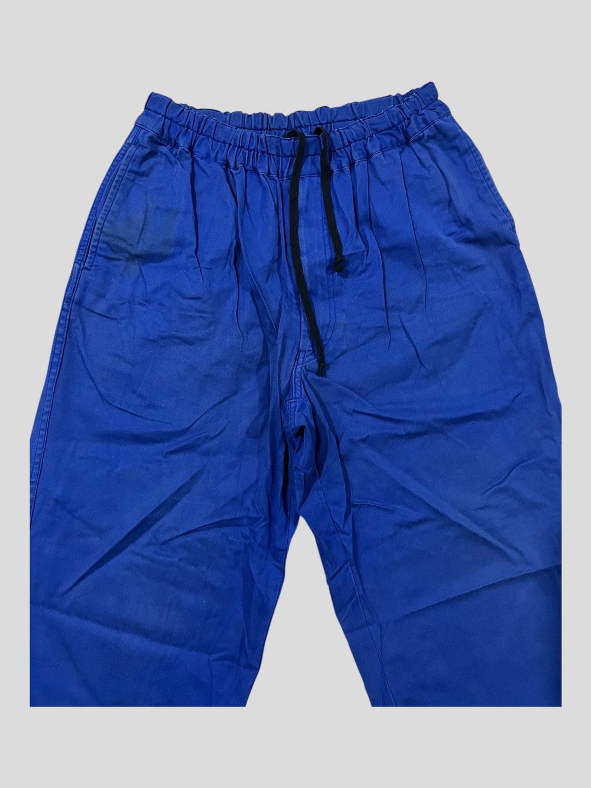 Comme des Garcons Homme Plus ADCHIVE AW97 Homme Plus Drawstring Blue Trousers Pants Size US 32 / EU 48 - 4 Thumbnail