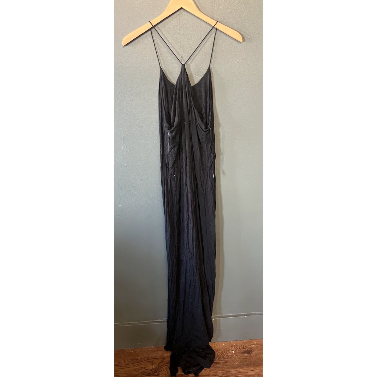 Theory Theory Womens Black Sleeveless Long Dress Maxi Dress Size L Size L / US 10 / IT 46 - 2 Thumbnail