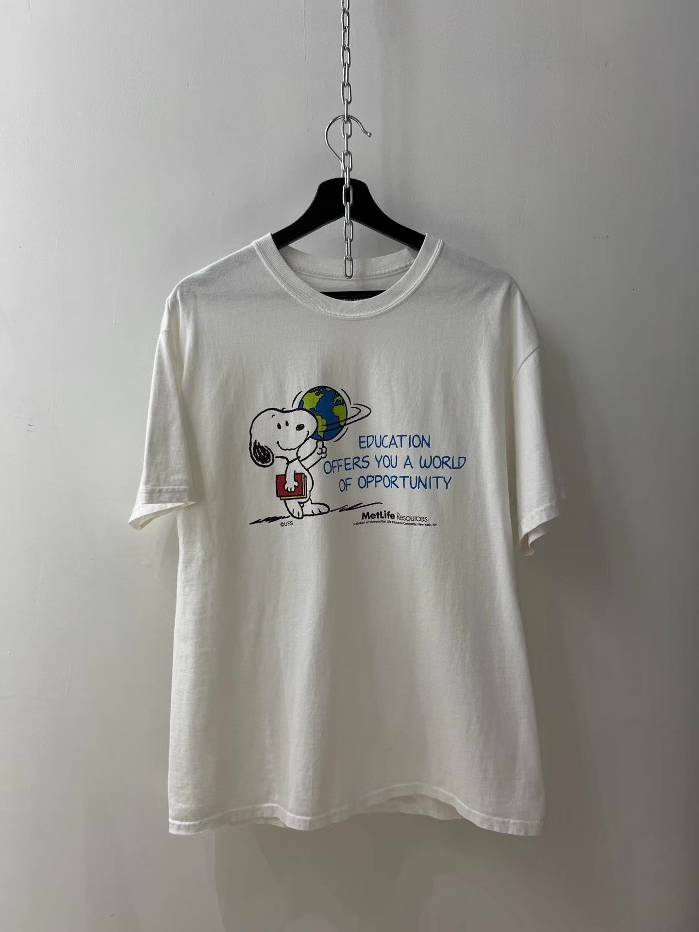 Vintage Vintage SnoopyUniversalEdition Short Sleeve T-shirt Q13 Size US L / EU 52-54 / 3 - 9 Thumbnail