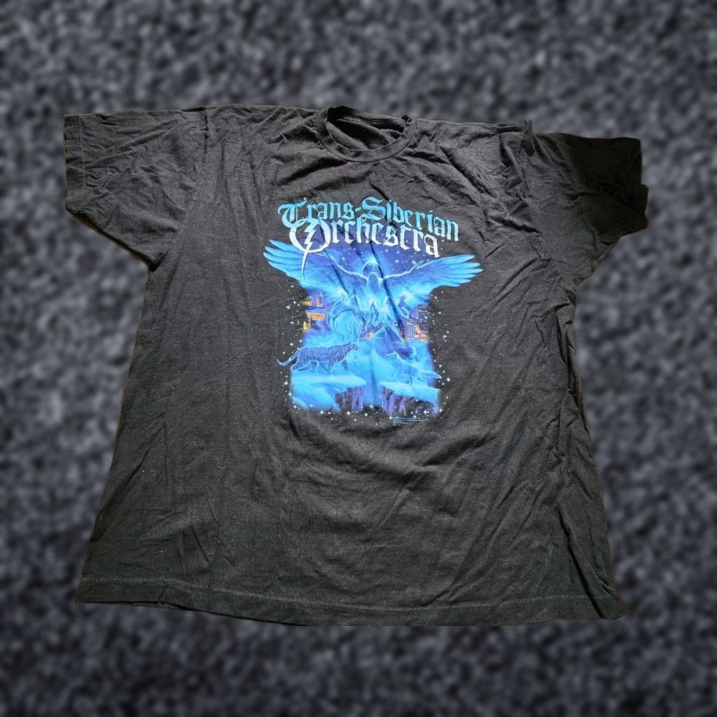 Gildan Trans-Siberian Orchestra Shirt 2XL Black Tour 2022 Concert Double Sided Mens Size US XXL / EU 58 / 5 - 1 Thumbnail
