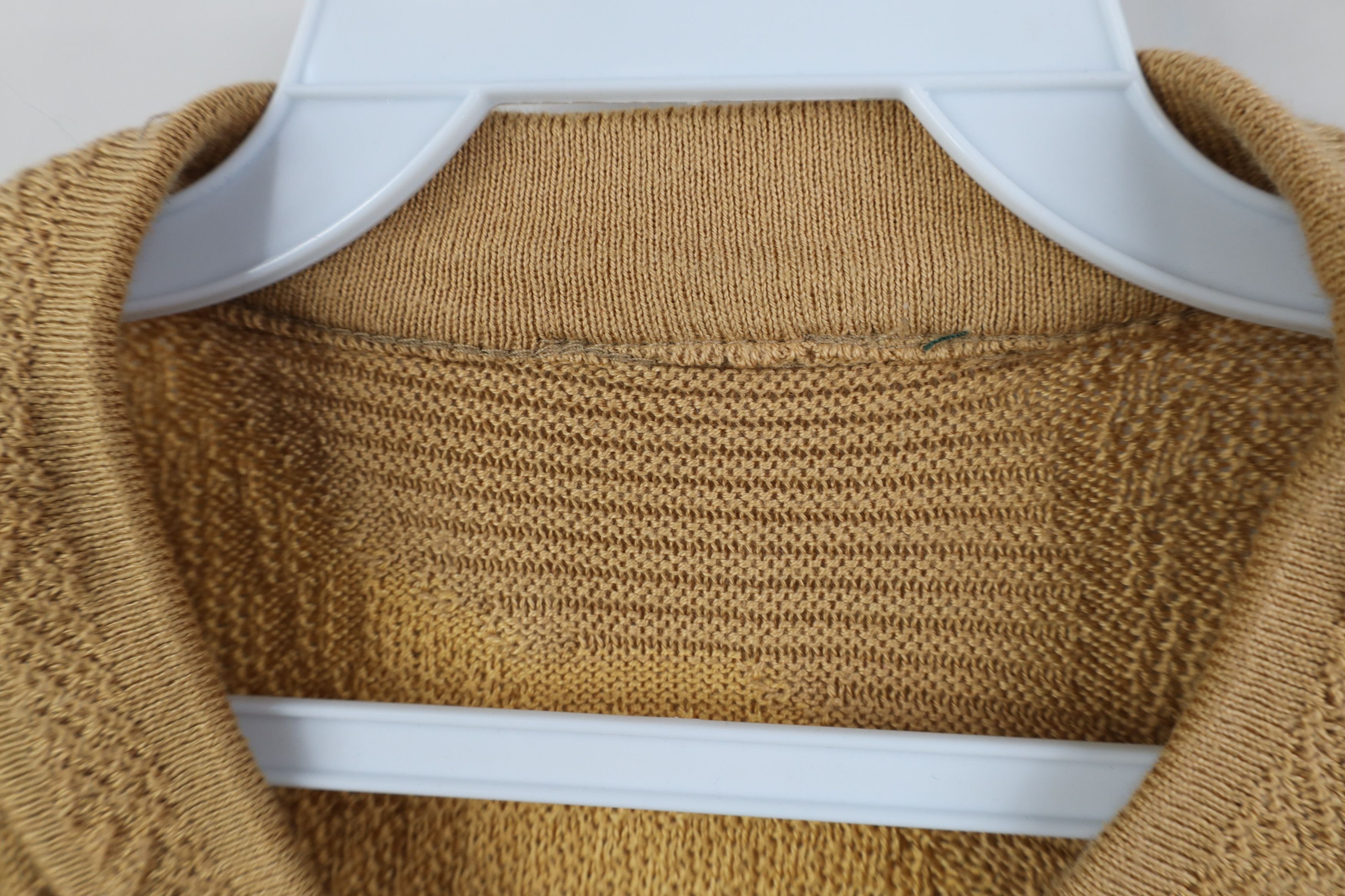 Vintage Vintage 90s Coogi Style Knit Crewneck Sweater Earth Tone Size US L / EU 52-54 / 3 - 8 Thumbnail