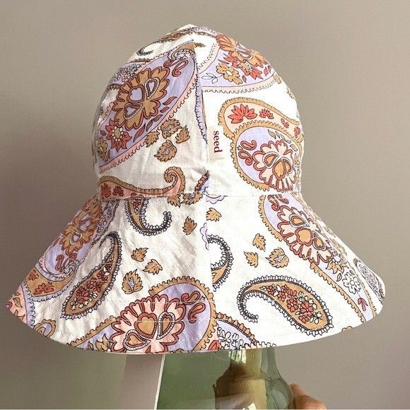 Other Seed Heritage Floral Paisley Bucket Hat - S/M, BNWTs Size ONE SIZE - 7 Thumbnail