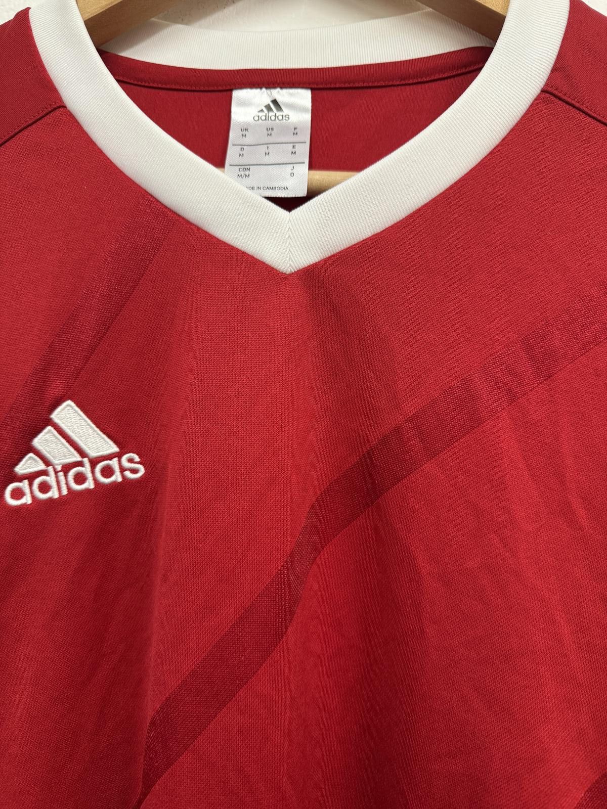 Adidas Adidas Red Long Sleeve Soccer Jersey Size US M / EU 48-50 / 2 - 3 Thumbnail