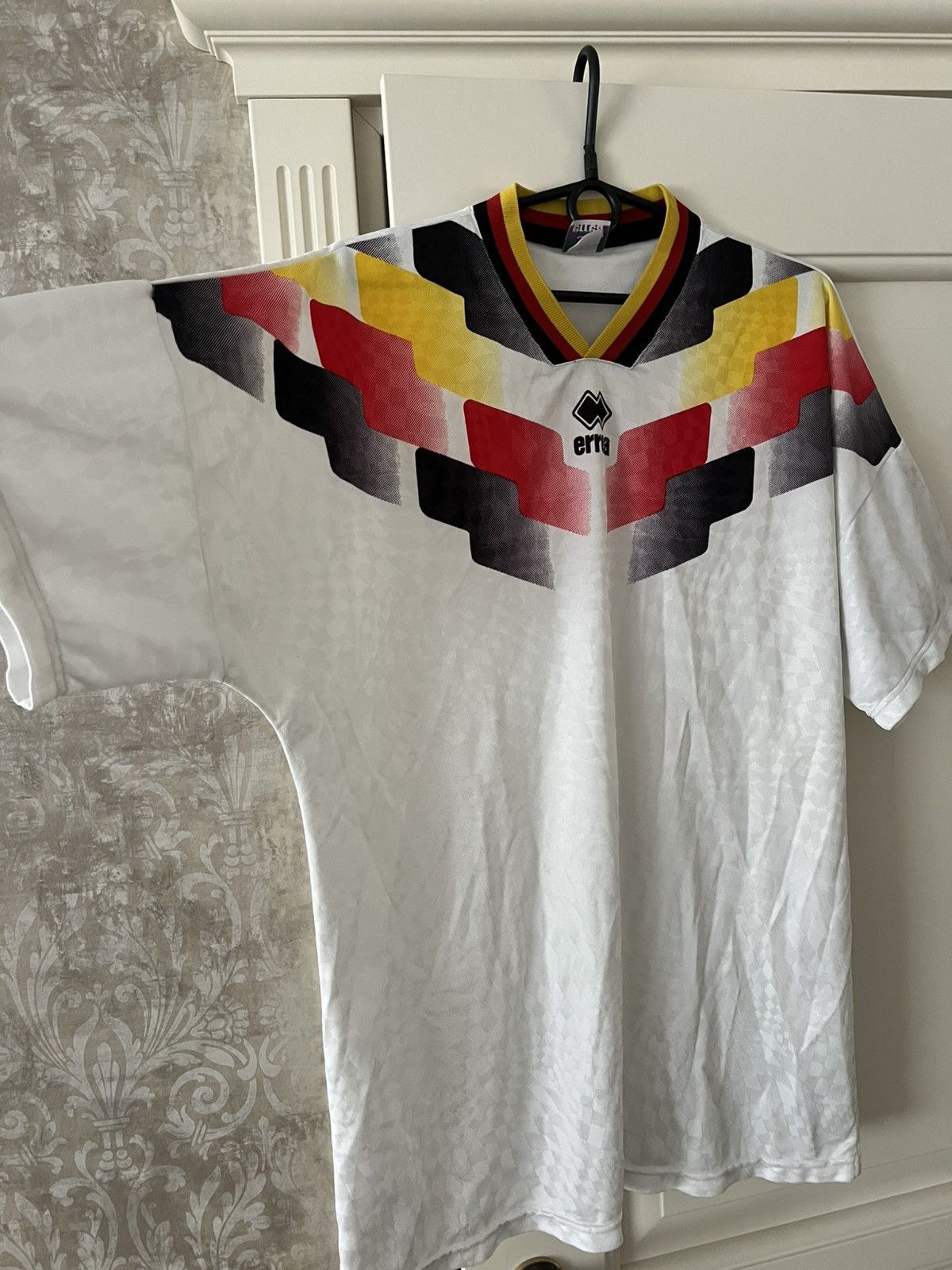 Vintage Vintage Errea Germany 90s Football Jersey Retro Soccer Shirt Size US L / EU 52-54 / 3 - 8 Thumbnail