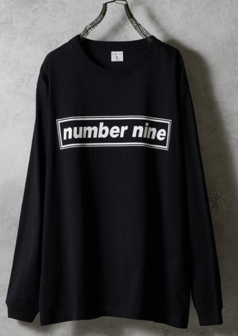 Number (N)ine Number Nine Border Stripe L/S Tee | Grailed