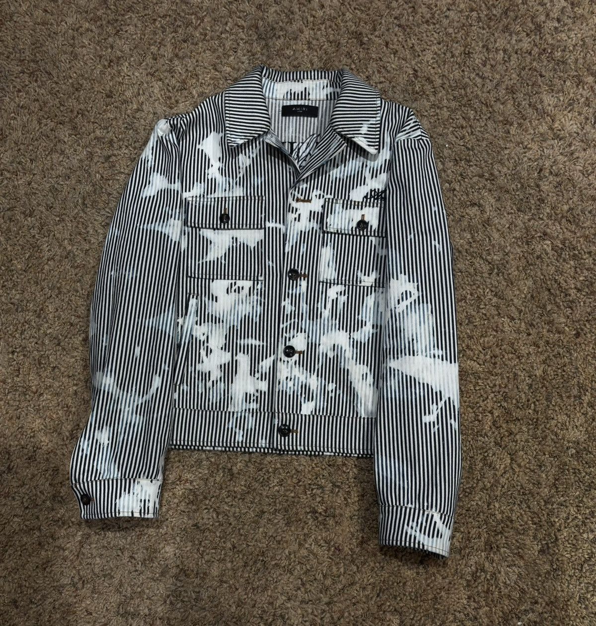 Amiri Amiri FW 24 Striped Jacket Size US L / EU 52-54 / 3 - 2 Thumbnail