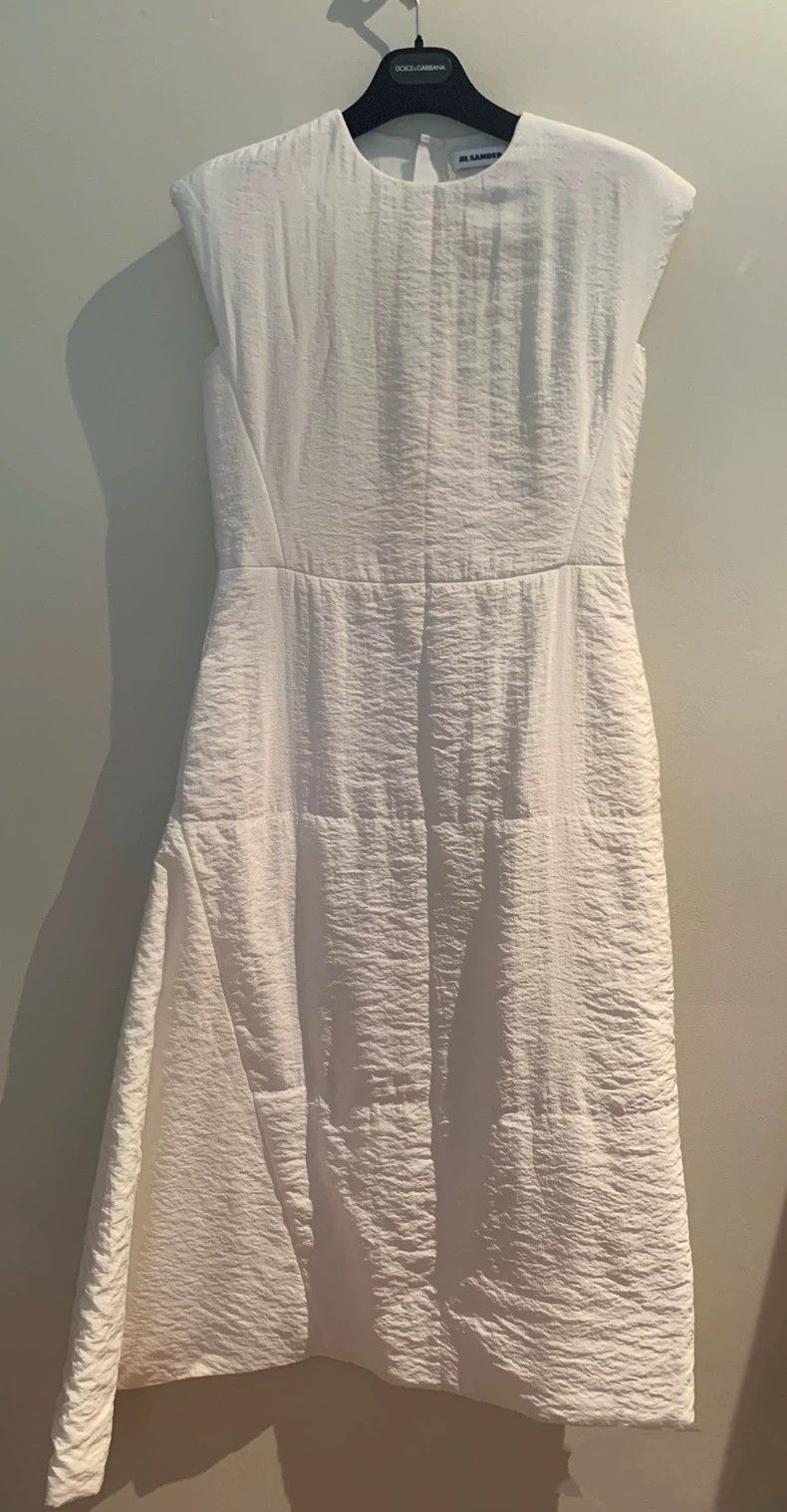 Jil Sander Jil Sander White Dress Size 4XL / US 24-26 - 2 Thumbnail