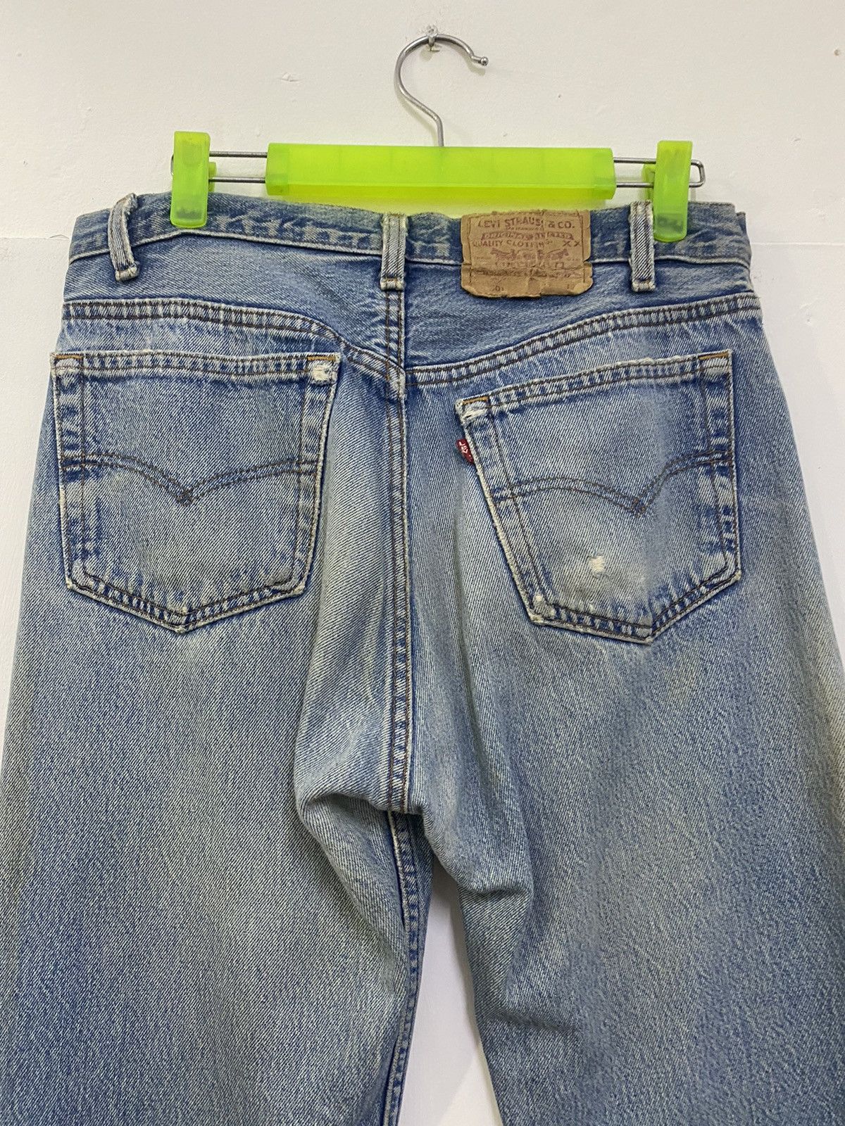 Levi's 💥LEVIS 501 90s REWORK INSPIRE BY KAPITAL BORO SASHIKO JAPAN Size US 32 / EU 48 - 15 Thumbnail