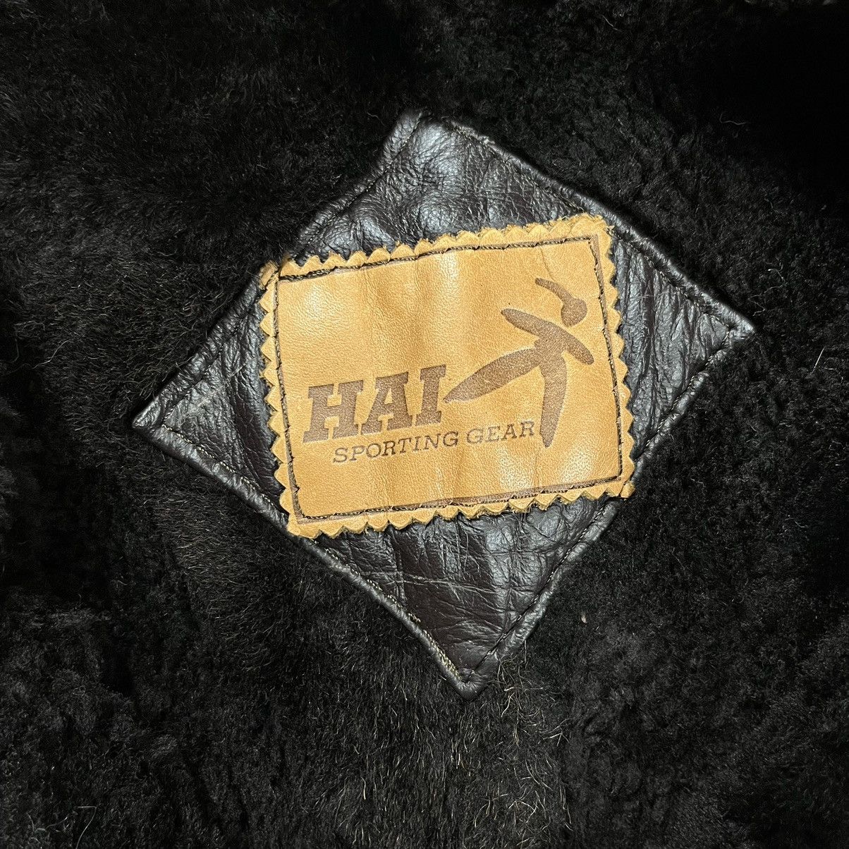 Hai Sporting Gear Vintage 90s Hai Sporting Gear patchwork suede leather jacket Size US M / EU 48-50 / 2 - 6 Thumbnail