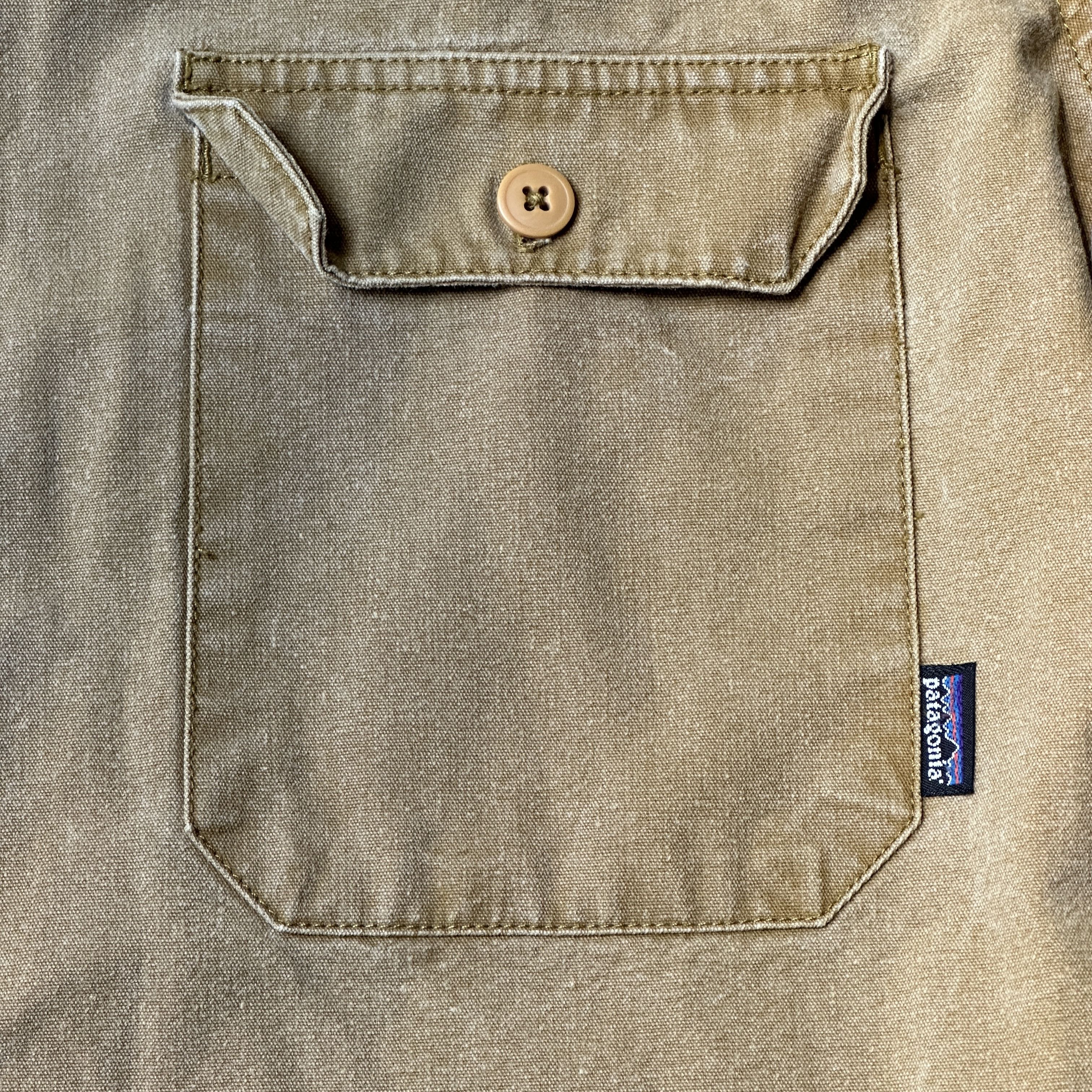 Patagonia Vintage Patagonia Heavy Cotton Button-Up Shirt Size L 90s Size US L / EU 52-54 / 3 - 2 Thumbnail