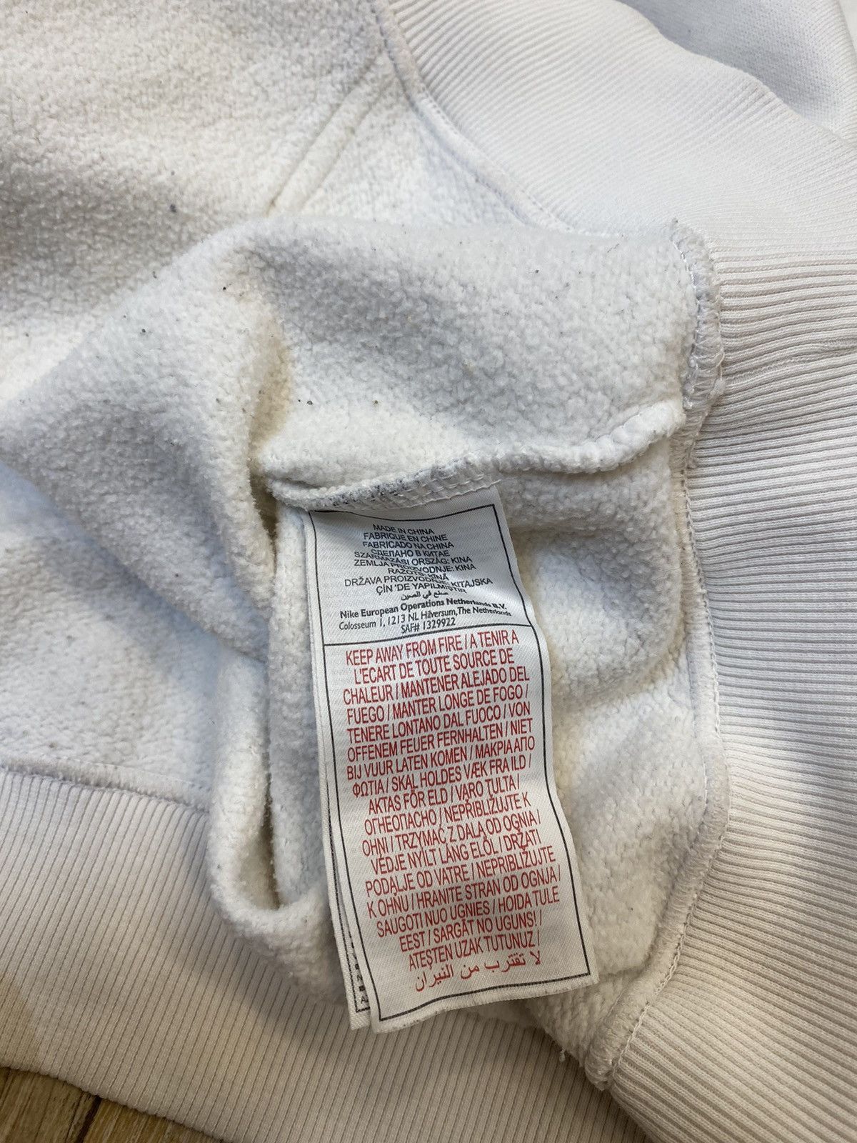 Nike × Vintage NIKE VINTAGE BIG CENTRAL LOGO HOODIE Size US M / EU 48-50 / 2 - 4 Thumbnail