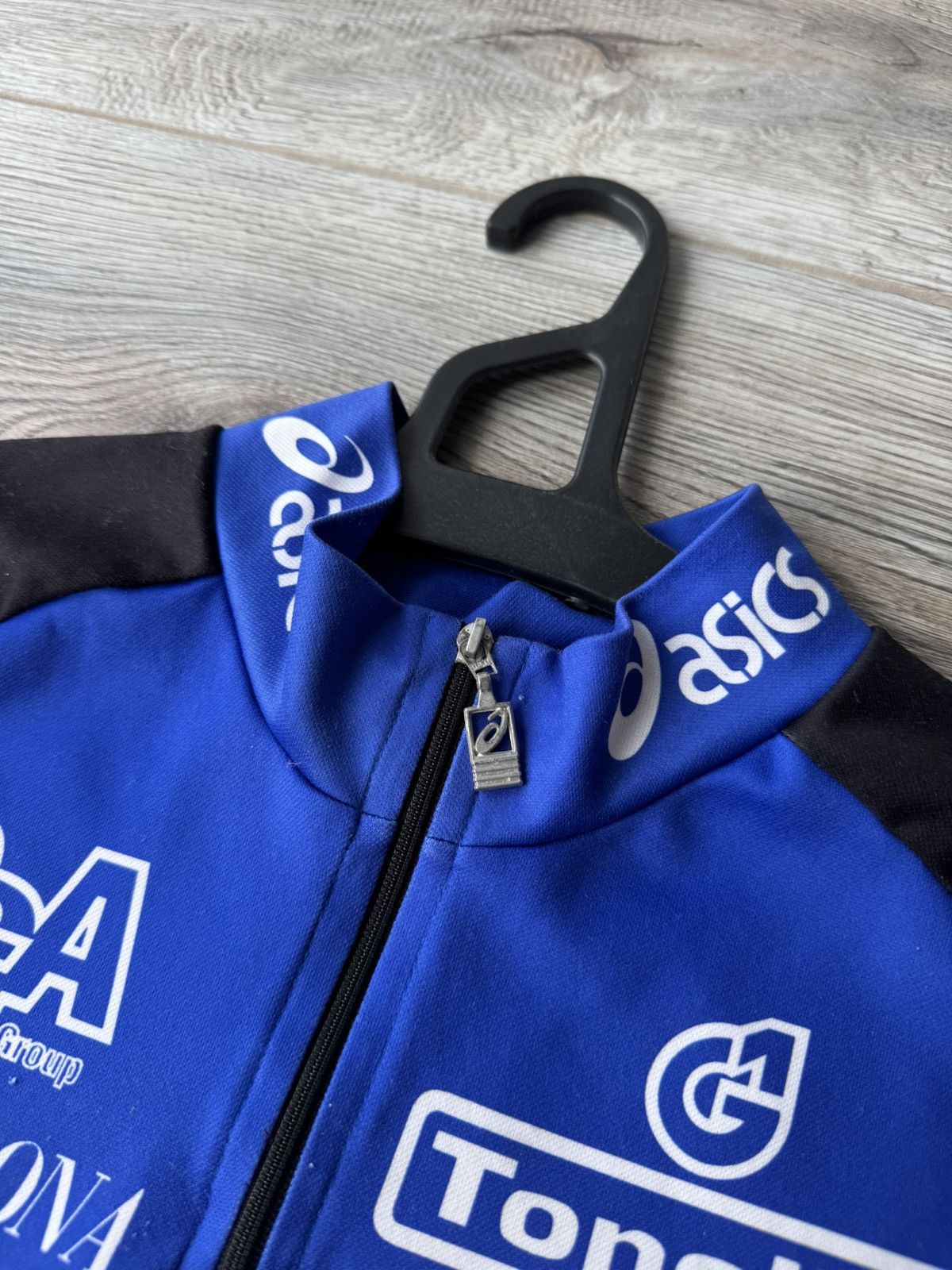 Asics Vintage 90s Asics Bike Team Official Cycling Jersey Size US M / EU 48-50 / 2 - 11 Thumbnail