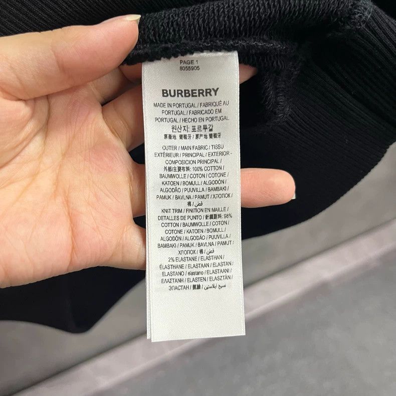 Burberry Burberry Burberry Black Plaid Print Long Sleeve Hoodie-250 Size US S / EU 44-46 / 1 - 4 Thumbnail
