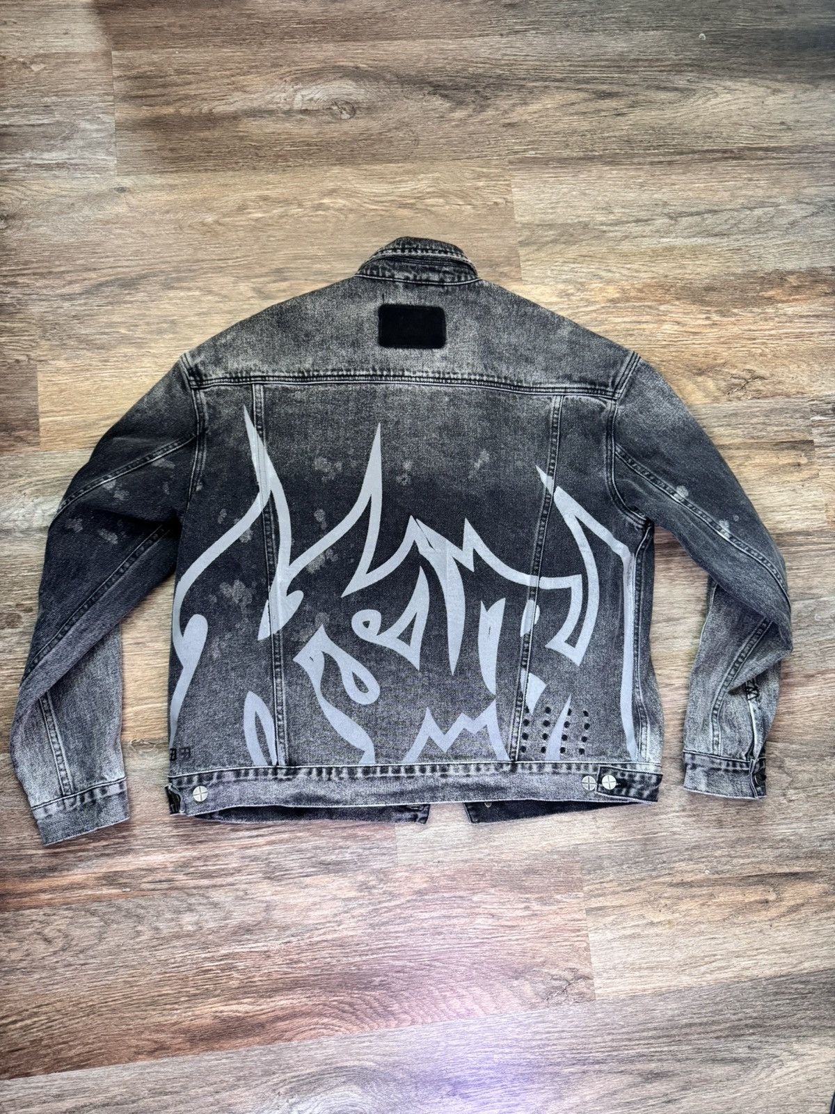Ksubi Ksubi Denim jacket and Bronko mid-rise flared jeans Size US L / EU 52-54 / 3 - 4 Thumbnail
