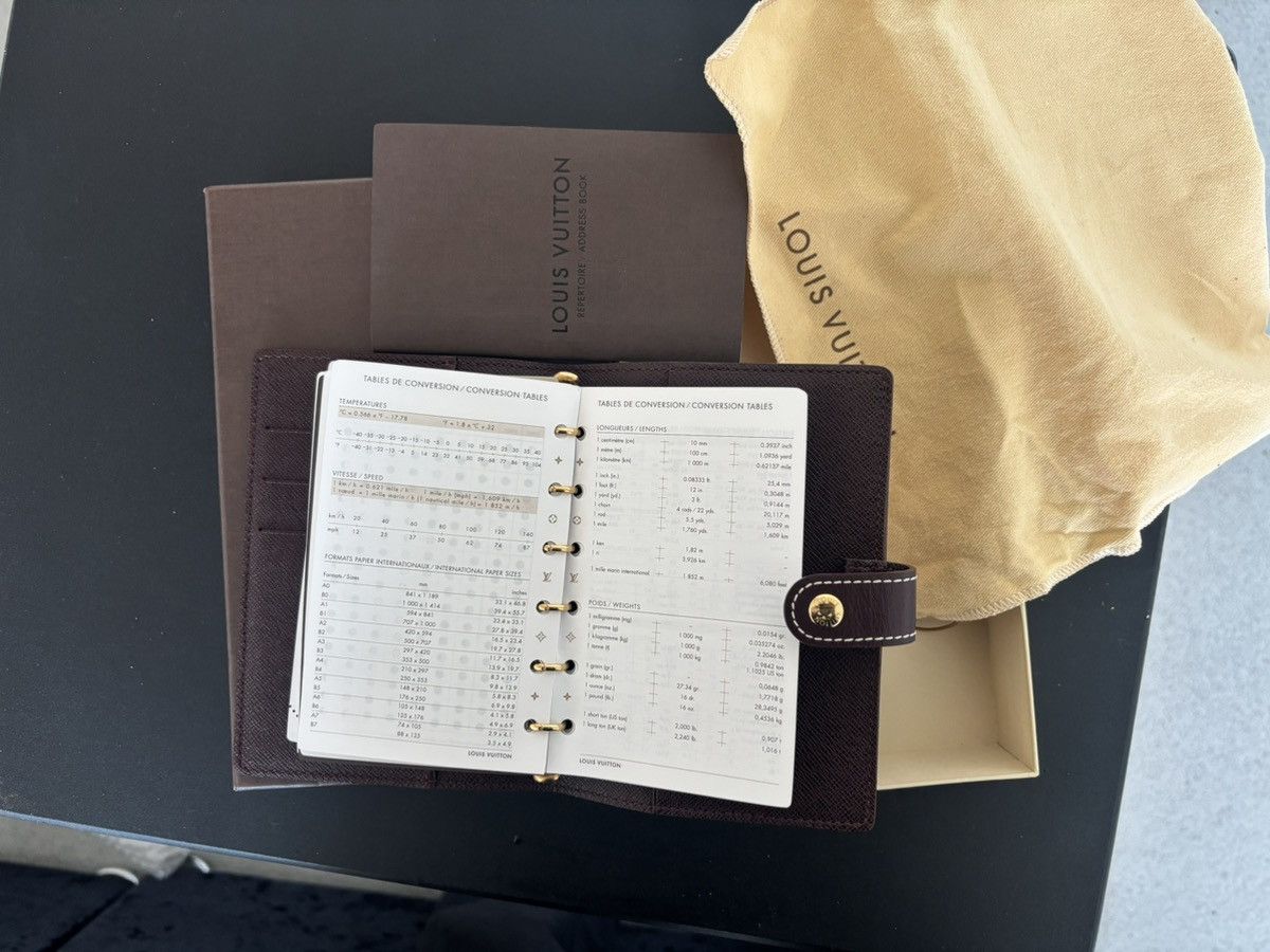 Louis Vuitton Louis Vuitton Monogram Mini Lin PM Agenda Cover Size ONE SIZE - 18 Thumbnail