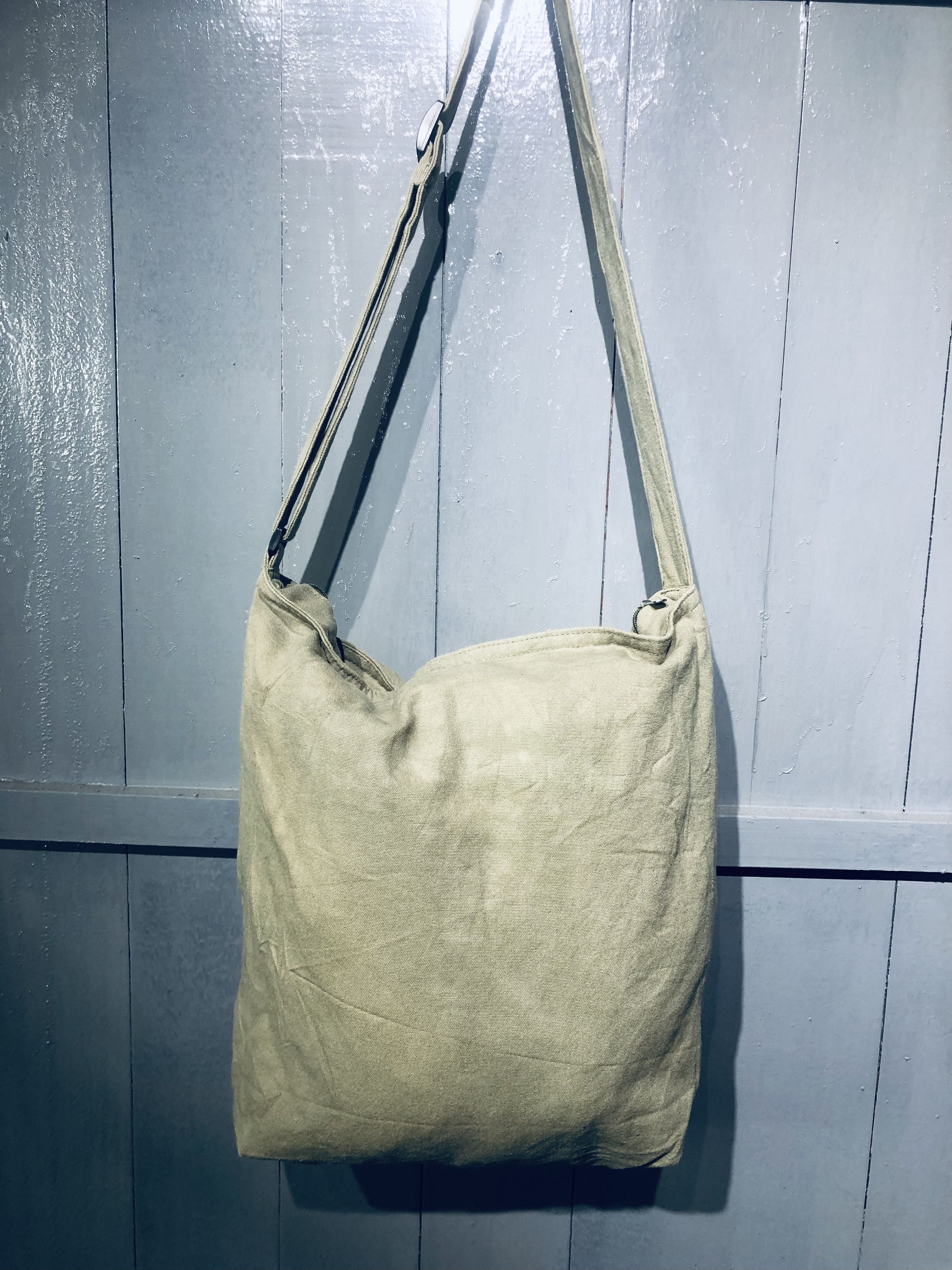 Canvas × Le Coq Sportif LECOQSPORTIF FRANCE 1882 ARMY COLOR STYLE CROSSBODY BAG Size ONE SIZE - 11 Thumbnail