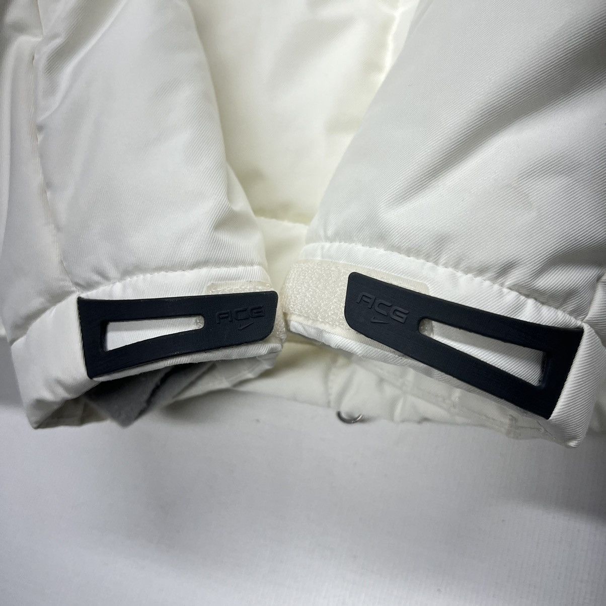 Nike × Nike ACG × Vintage VTG Nike ACG Jacket White Puffer Jacket Zip Winter Ski Retro Size M / US 6-8 / IT 42-44 - 20 Thumbnail