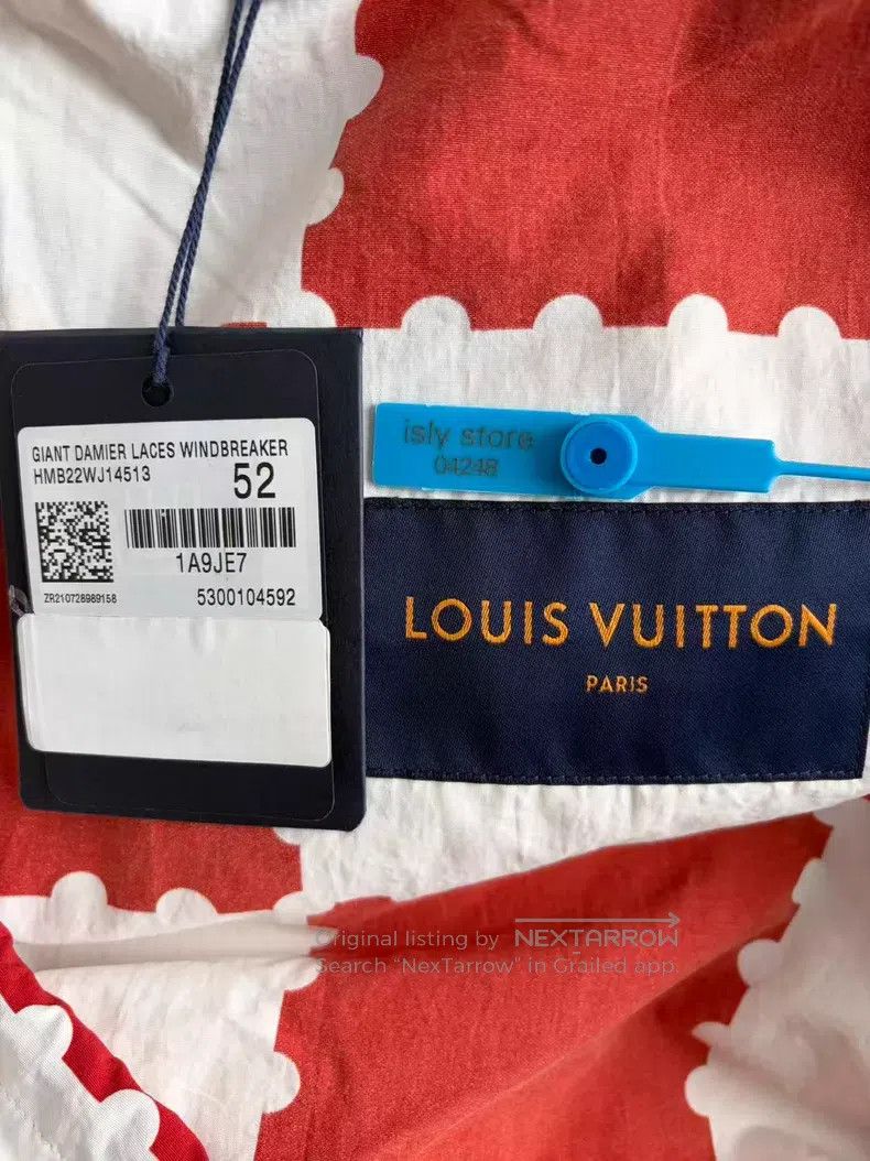 Louis Vuitton Louis Vuitton GIANT DAMIER Strap Windbreak Checker Jacket Size US L / EU 52-54 / 3 - 4 Thumbnail
