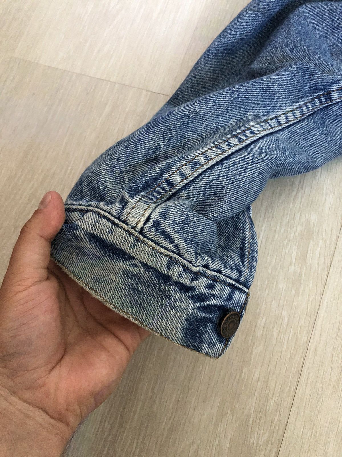 Levi's × Levi's Vintage Clothing Vintage Levi’s 90s Flannel Lined Denim Jacket Made in USA Size US M / EU 48-50 / 2 - 4 Thumbnail