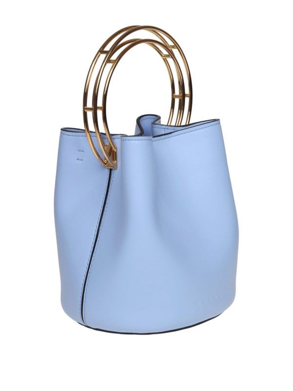 Marni o1y1125 Size : OS / Handbag in Sky Blue Size ONE SIZE - 2 Thumbnail
