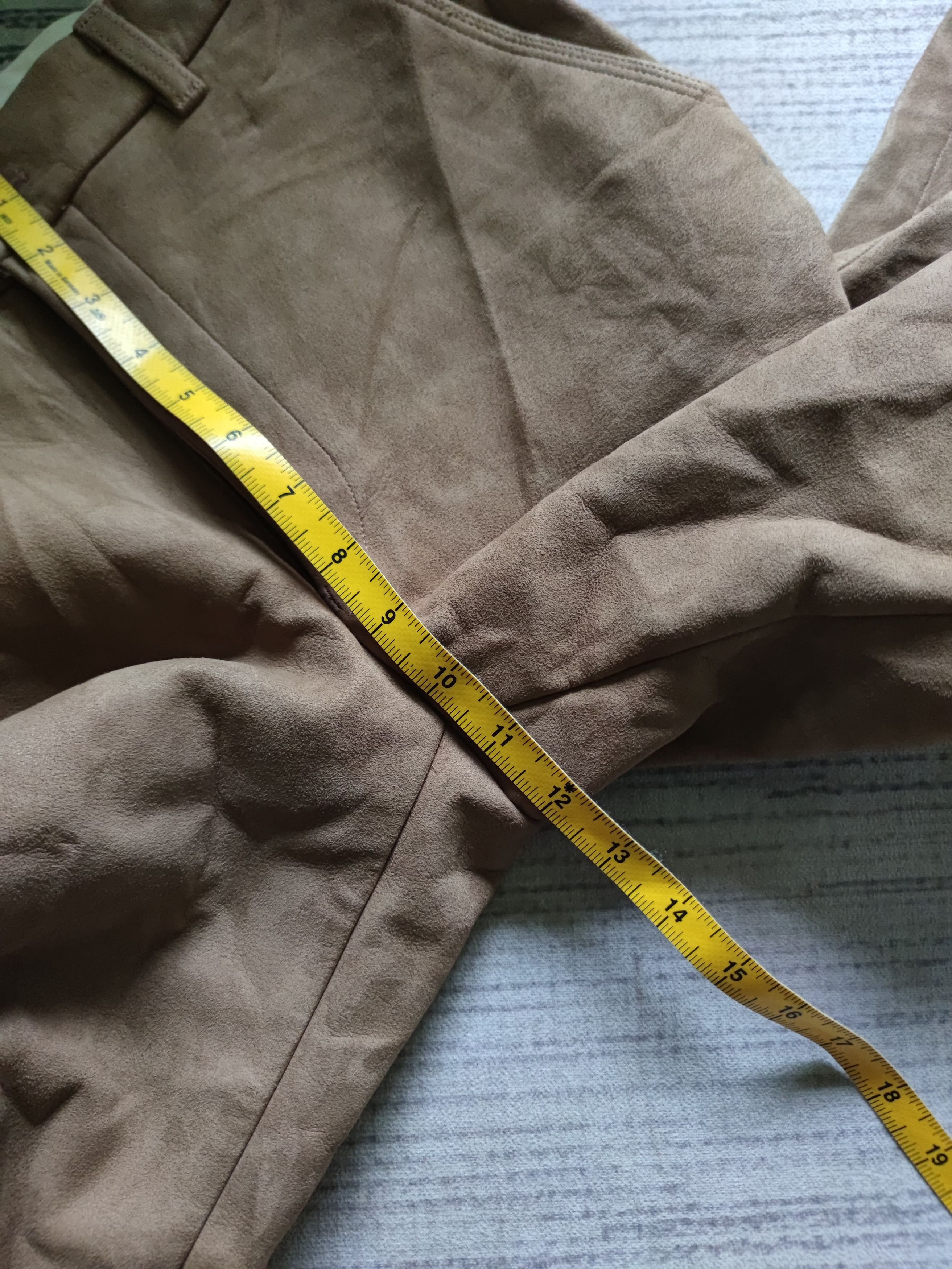 Yohji Yamamoto A.A.R. Yohji Yamamoto Suede Leather Pant Size US 30 / EU 46 - 11 Thumbnail