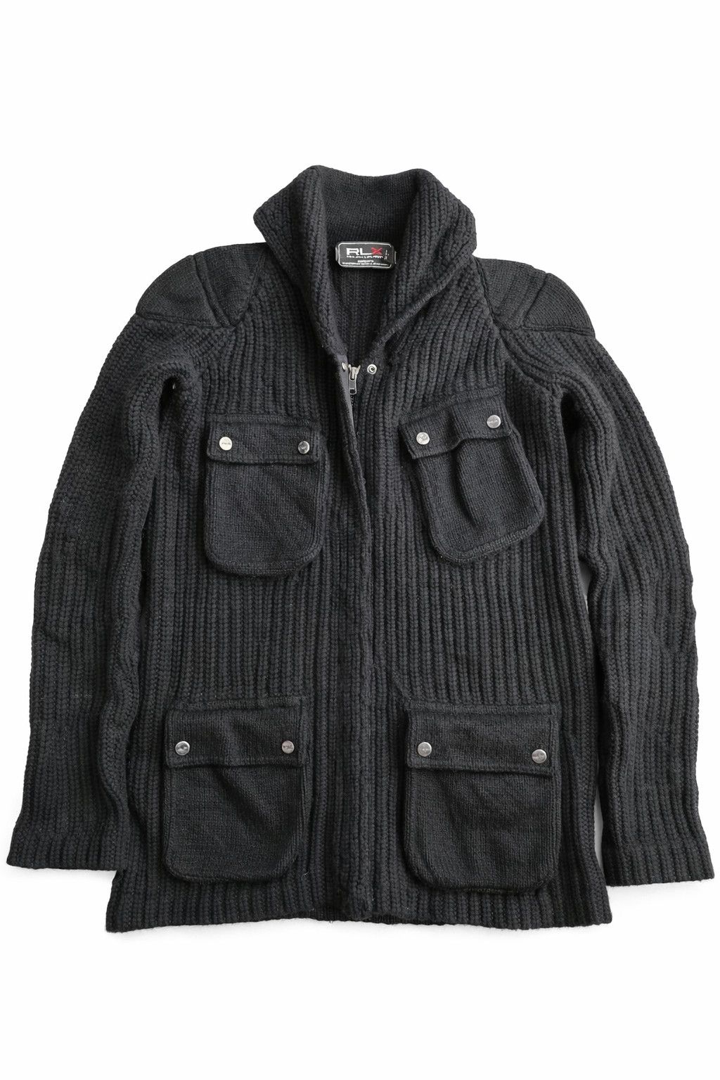 RLX Ralph Lauren RLX Ralph Lauren Cashmere Wool Field Cardigan Size S / US 4 / IT 40 - 1 Thumbnail