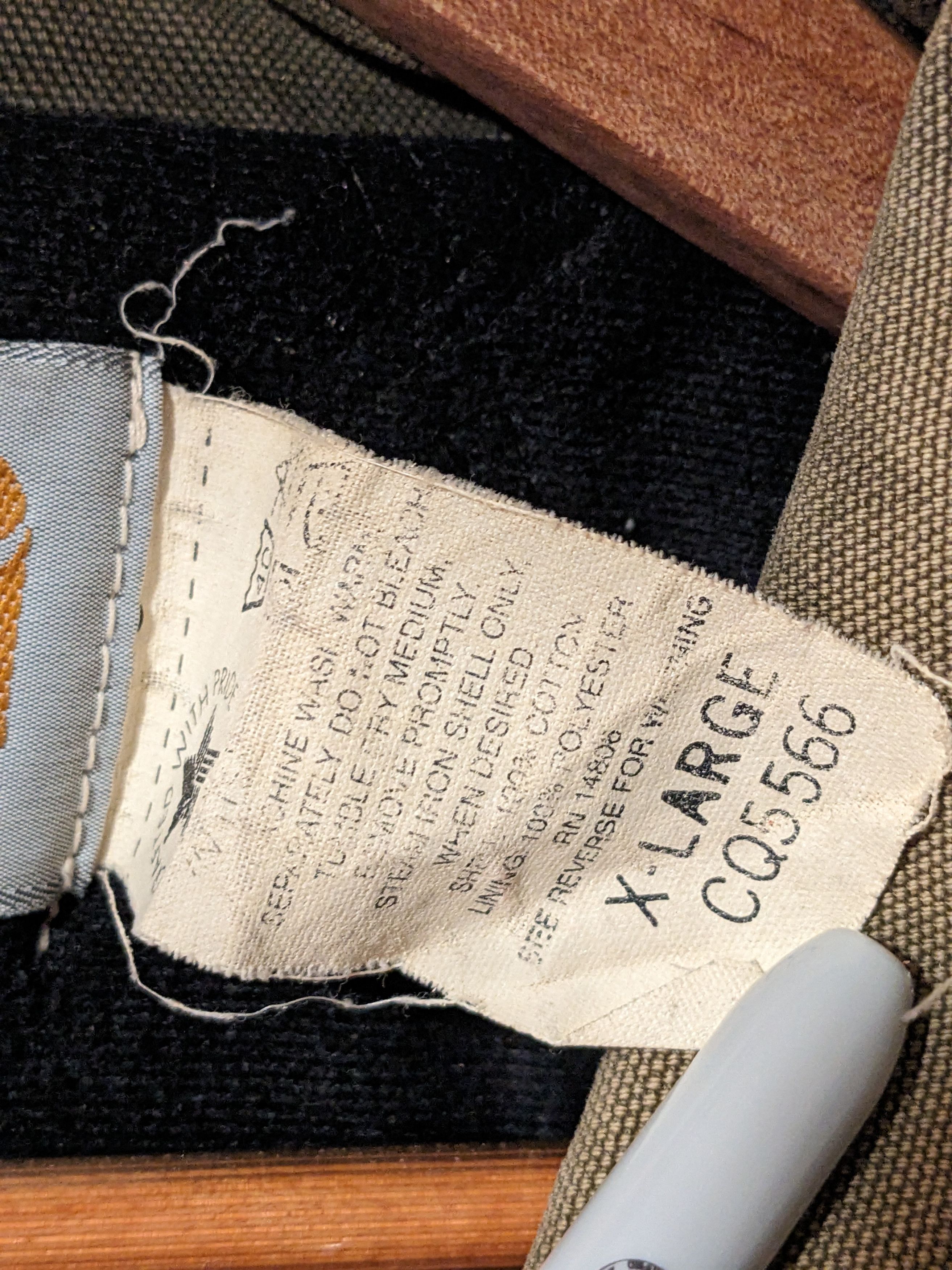 Carhartt × Vintage Vintage 90s Carhartt Jacket Quilt Lined Chore Coat CQ556 Size US XL / EU 56 / 4 - 3 Thumbnail