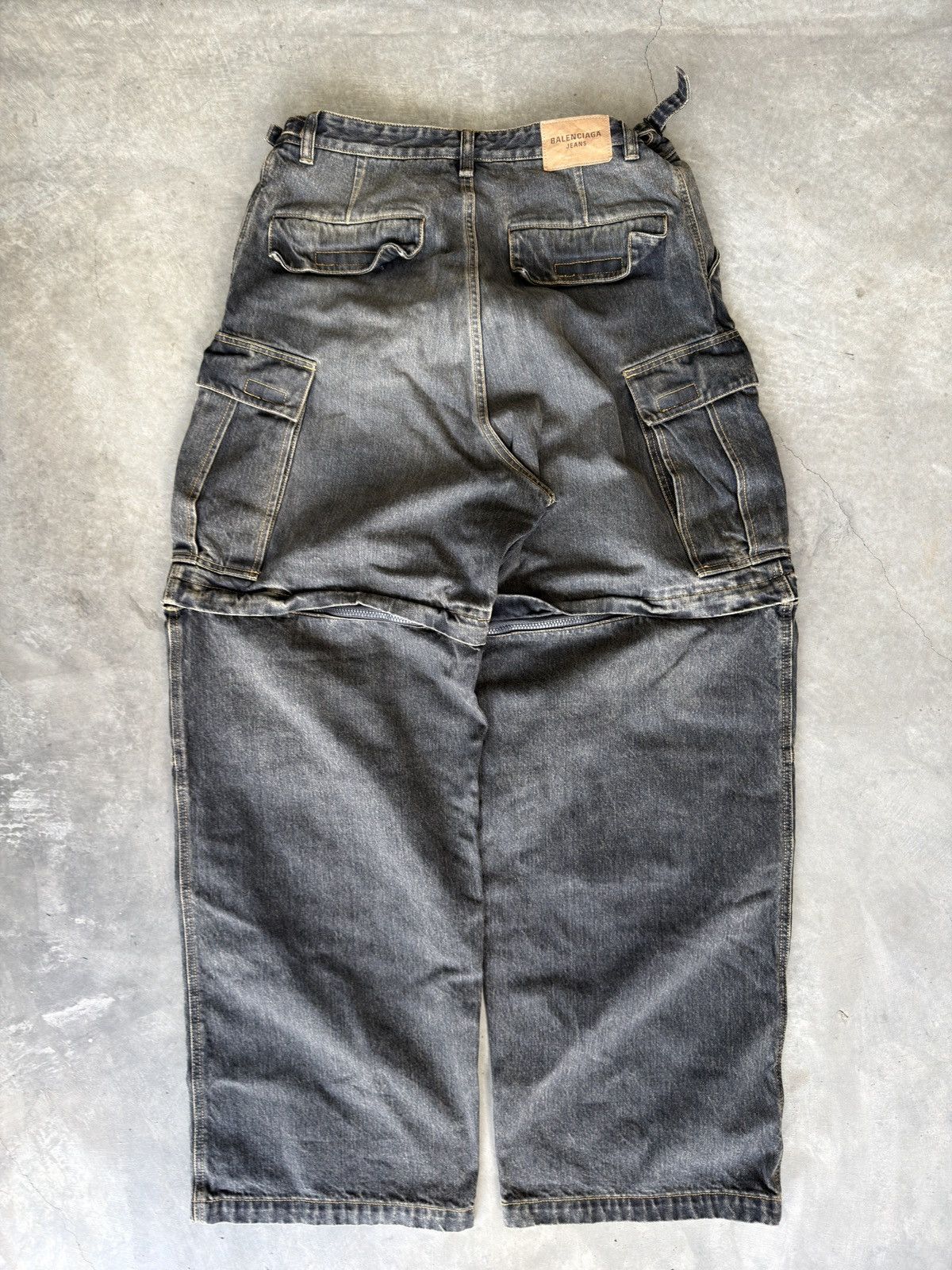 Balenciaga Balenciaga convertable japanese denim cargo Size US 30 / EU 46 - 3 Thumbnail