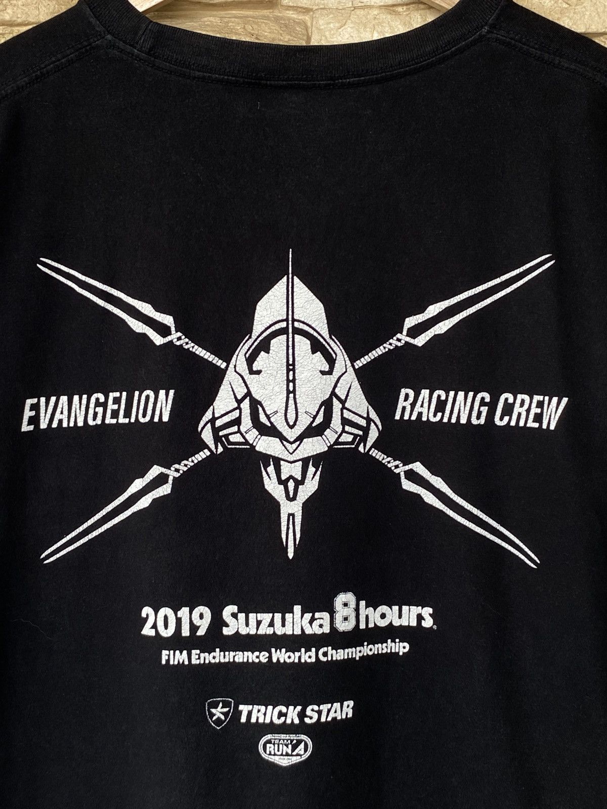 Anime Evangelion Eva Racing Crew Neon Genesis Anime Tees Size US XL / EU 56 / 4 - 11 Thumbnail