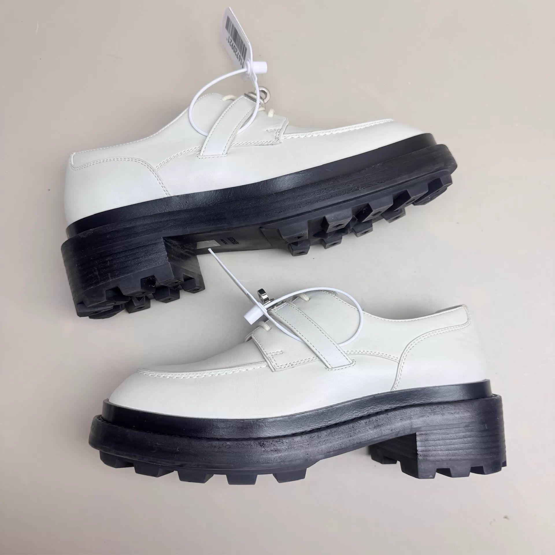 Hermes Hermes Kelly Silver Buckle Platform Loafer 36 (99 New) Size US 5.5 / IT 35.5 - 5 Thumbnail