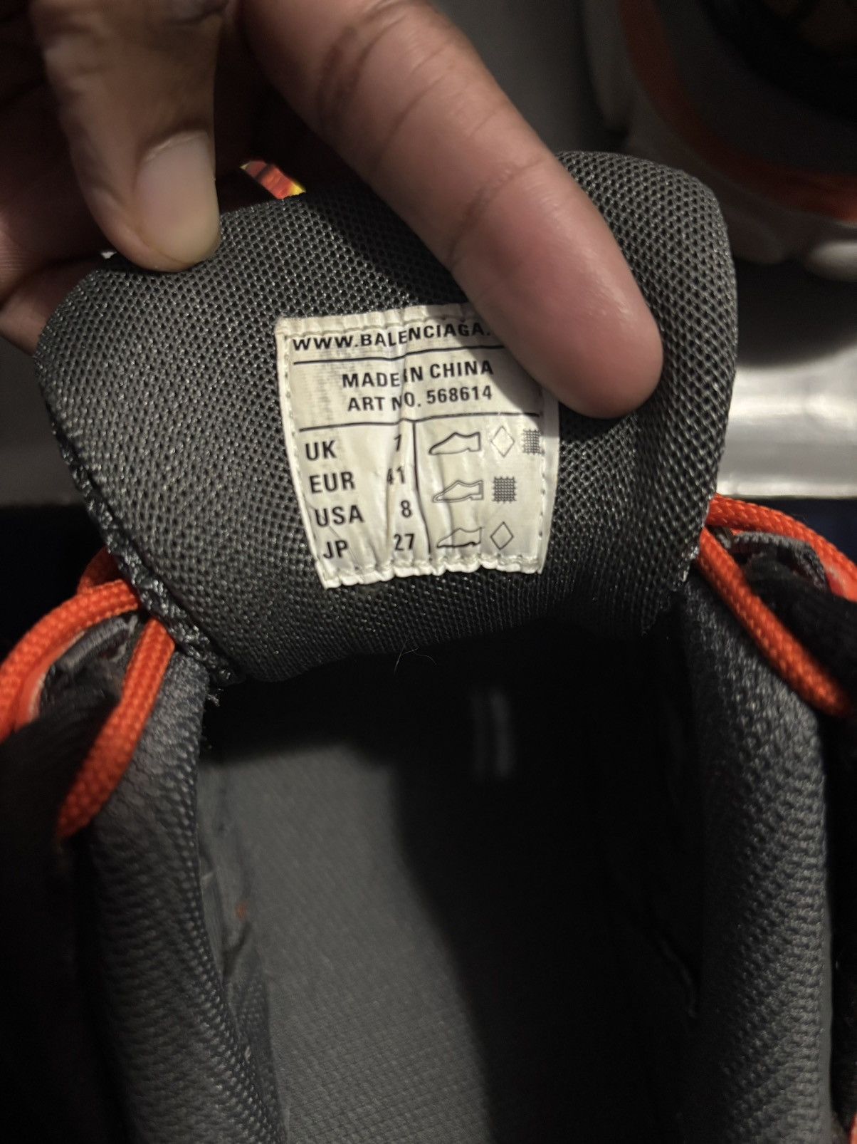 Balenciaga balenciaga track 2 orange Size US 8 / EU 41 - 6 Thumbnail