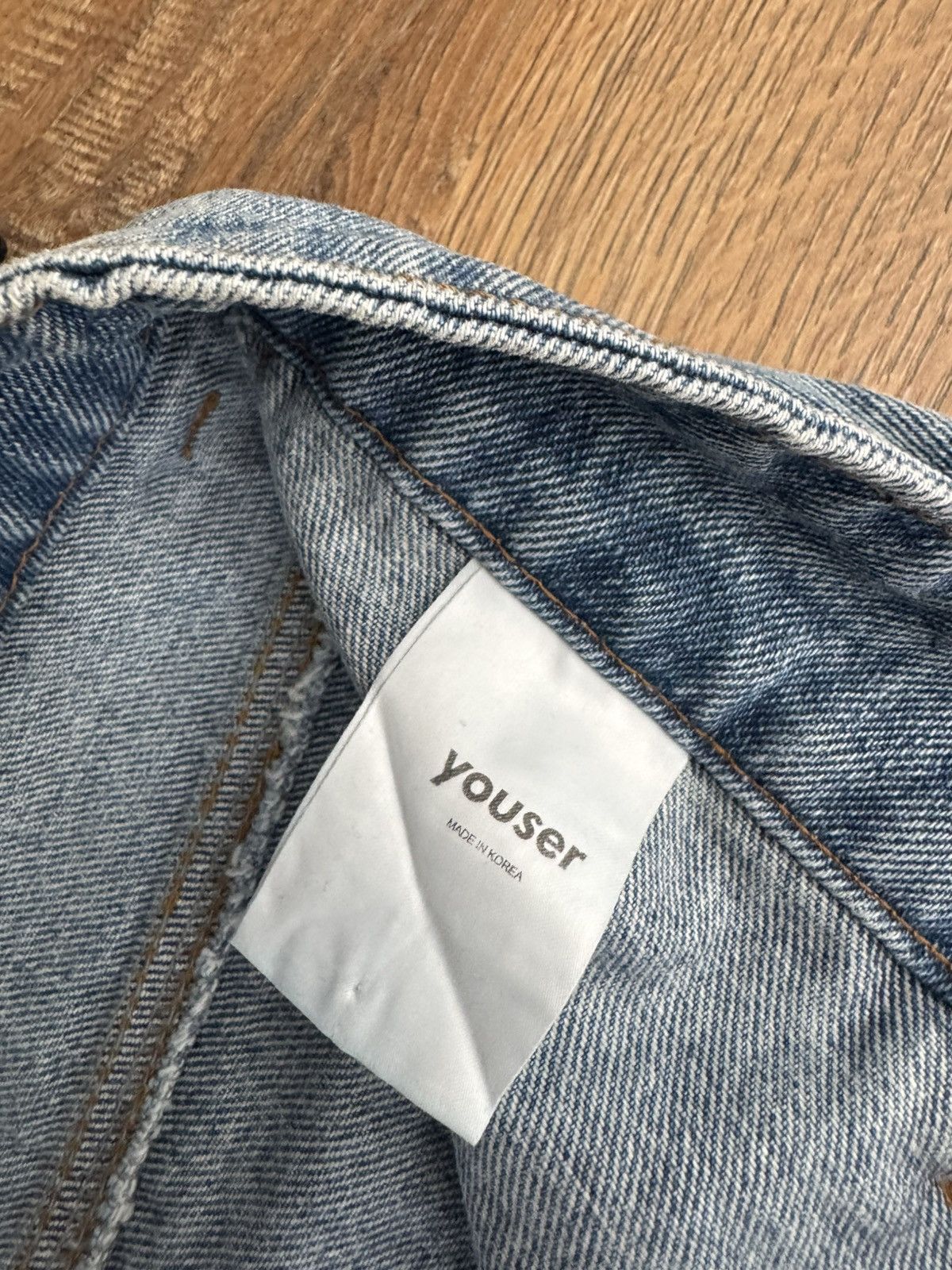 Japanese Brand Youser Designer Korean Brand Jeans similar to balenciaga Size US 28 / EU 44 - 10 Thumbnail