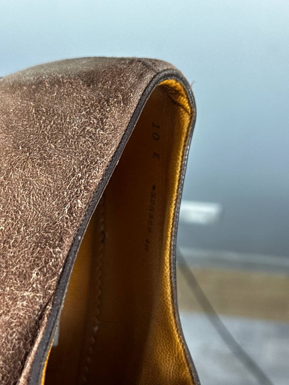 Bally Bally Prestige Vintage Brown Suede Oxford Shoes Size US 10 / EU 43 - 11 Thumbnail