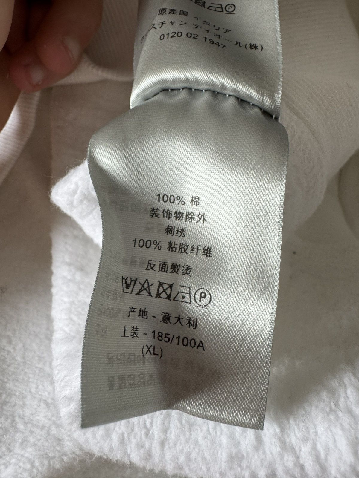 Daniel Arsham × Dior Dior Daniel Arsham Crewneck White Size US XL / EU 56 / 4 - 7 Thumbnail