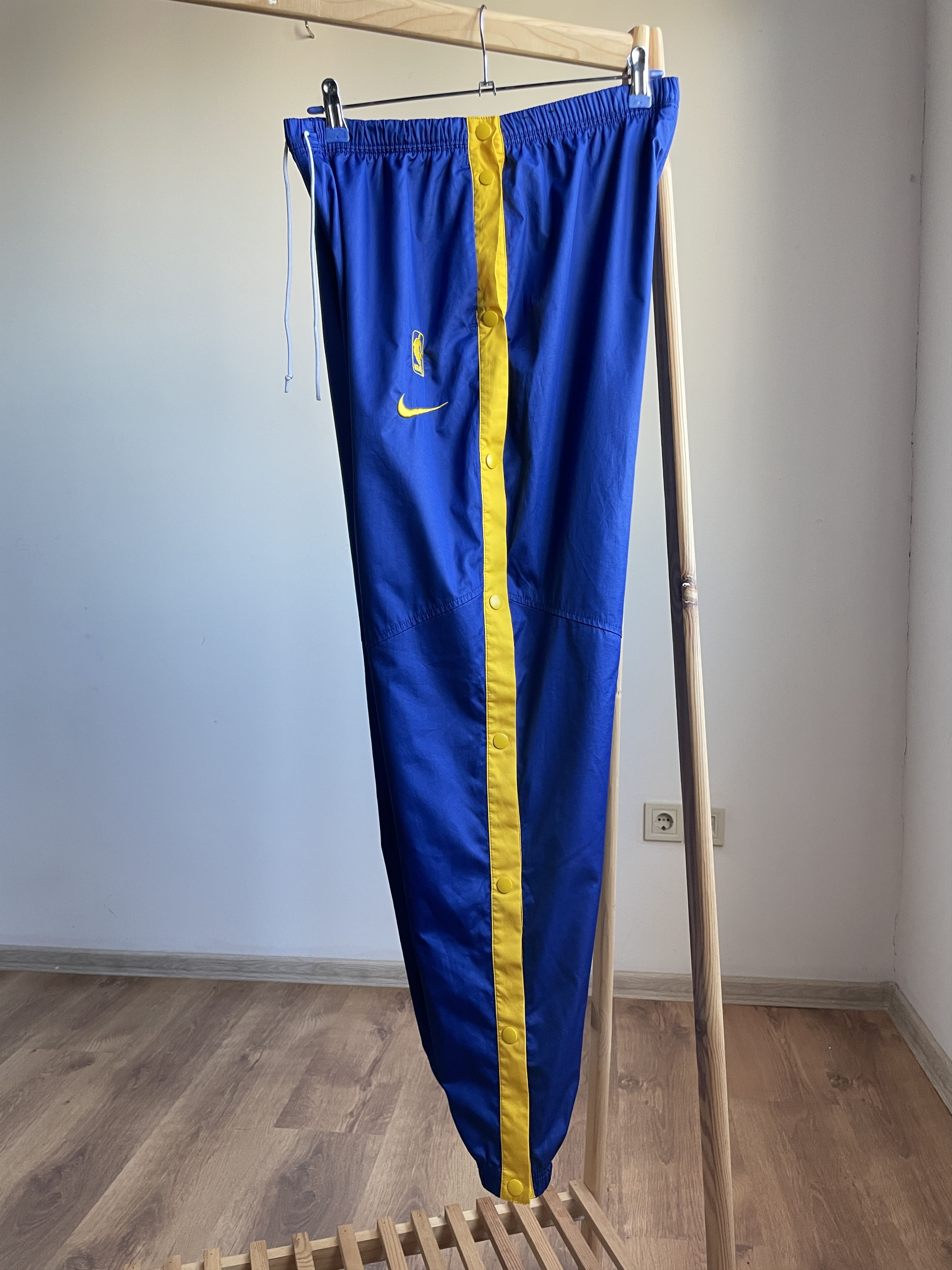 Nike Nike Golden State Warriors Tear Away Track Pants Size M Size US 32 / EU 48 - 2 Thumbnail