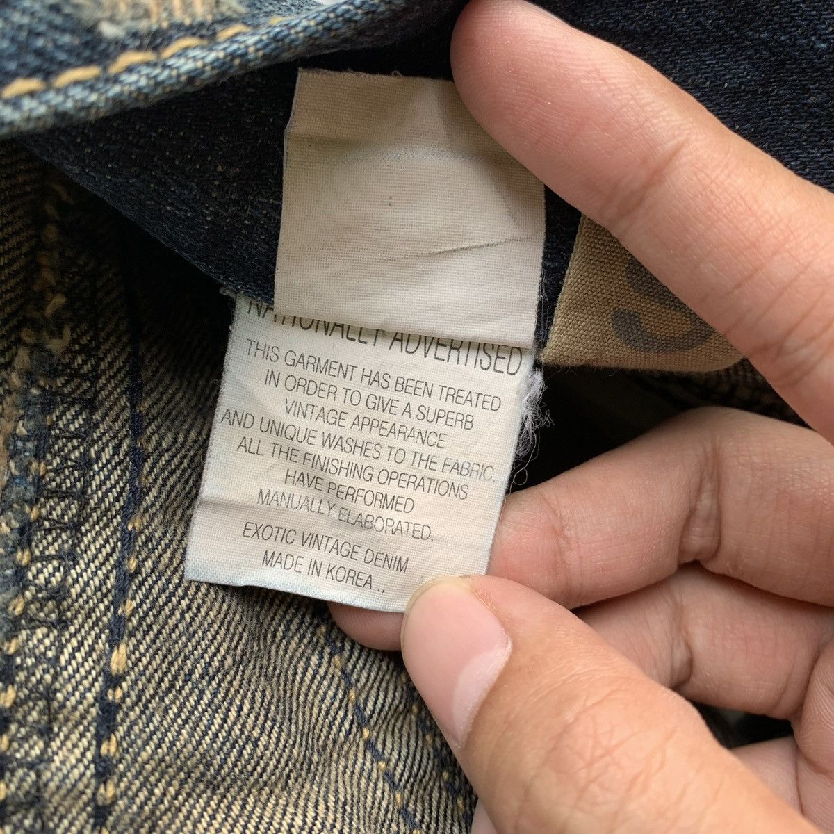 Japanese Brand Rare 2000s Lolita Mudwash Japanese Distressed Jeans Size US 30 / EU 46 - 11 Thumbnail