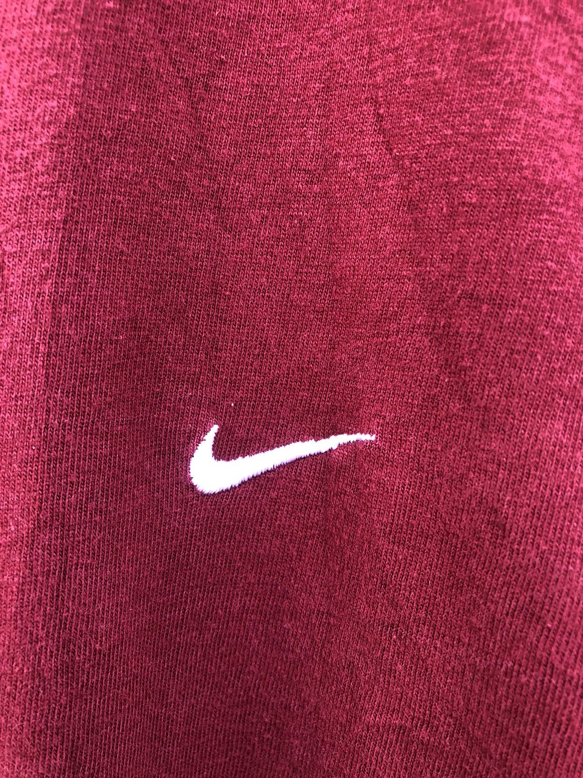 Japanese Brand Vintage Y2K Nike Small Swoosh Baggy Tees Size US XL / EU 56 / 4 - 6 Thumbnail
