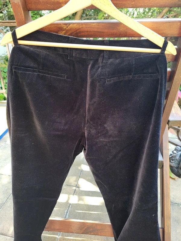 Mexx Black Velvet Mexx pants 46/31 Size US 31 - 6 Thumbnail