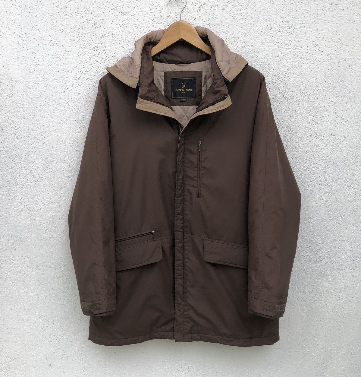 Valentino Gianni Valentino Italy Lined Quilted Nylon Parka Jacket Size US L / EU 52-54 / 3 - 2 Thumbnail