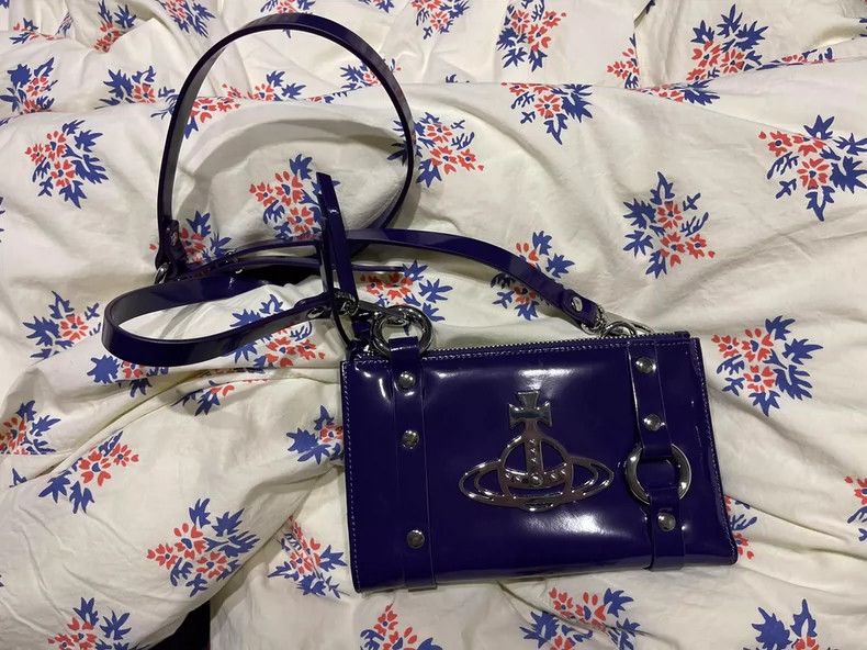 Vivienne Westwood vivienne westwood size os Lacquered blue and purple Betty s Size ONE SIZE - 1 Thumbnail