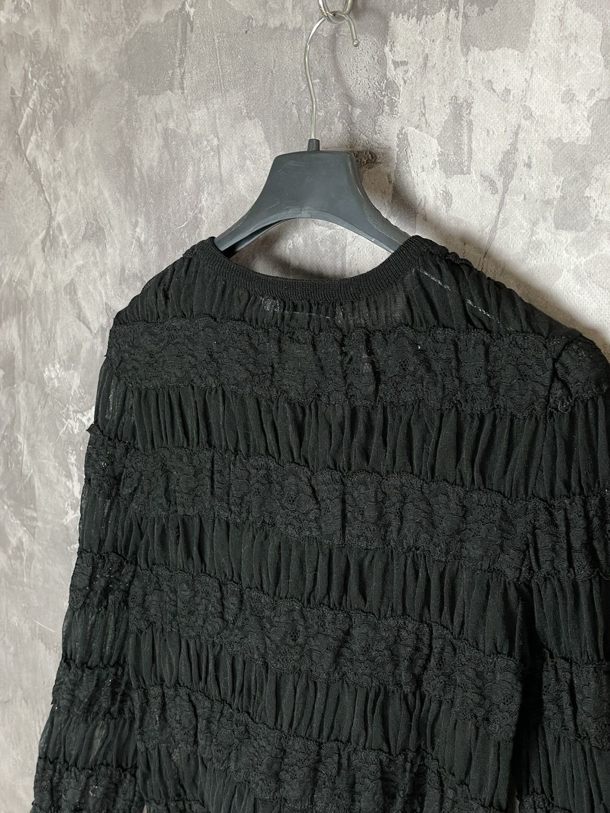 Christian Dior Monsieur Avant Garde Archival Christian Dior Luxury Mesh Long Sleeve Size M / US 6-8 / IT 42-44 - 11 Thumbnail