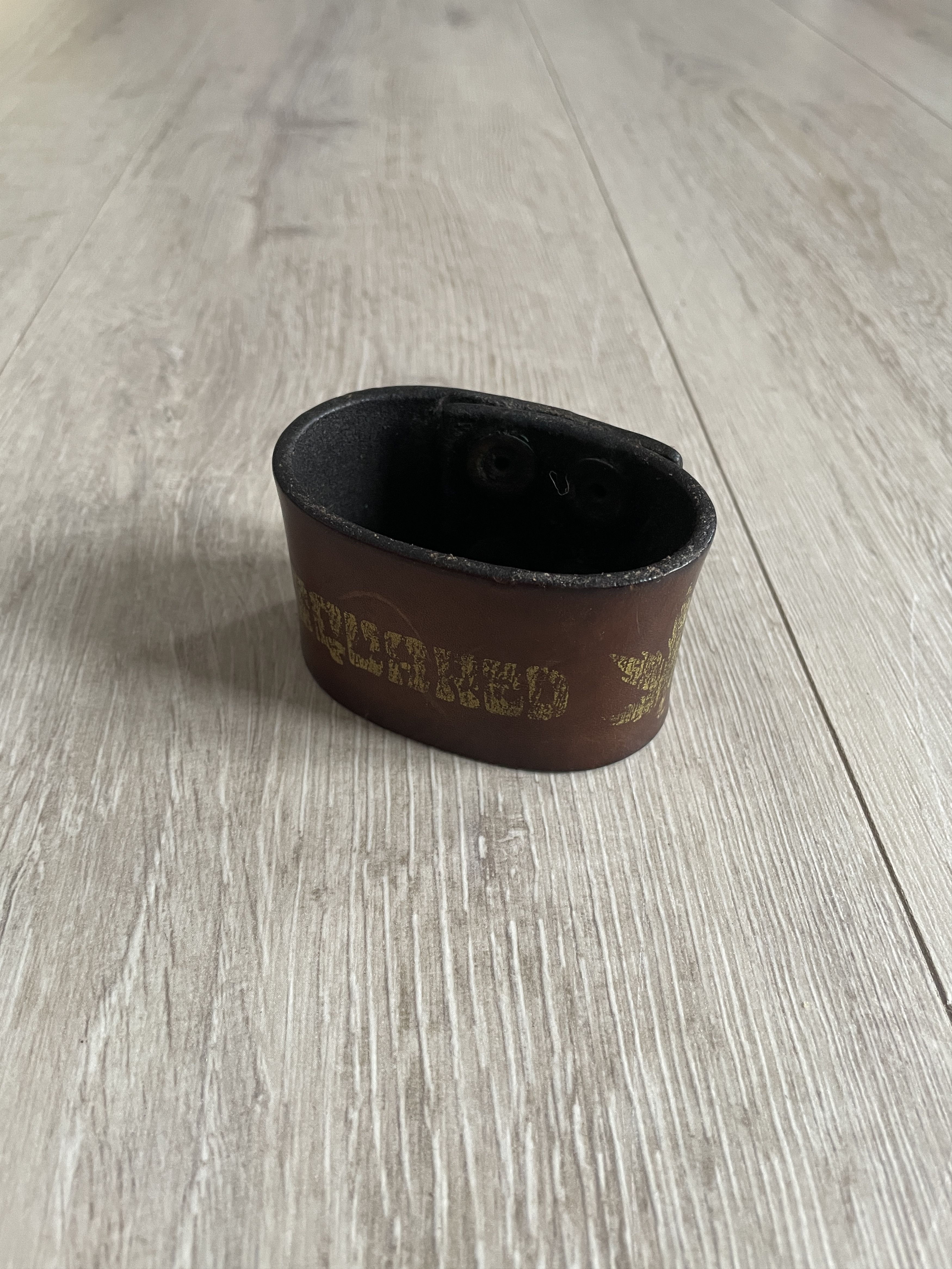 Dsquared2 Dsquared2 SS05 “Stoner” runway leather bracelet Size ONE SIZE - 4 Thumbnail