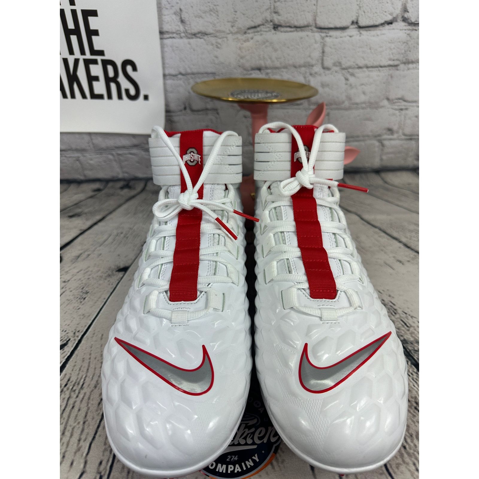 Nike Nike x Ohio State Force Savage Pro 2 Football Cleats Mens 14 Size US 14 / EU 47 - 2 Thumbnail