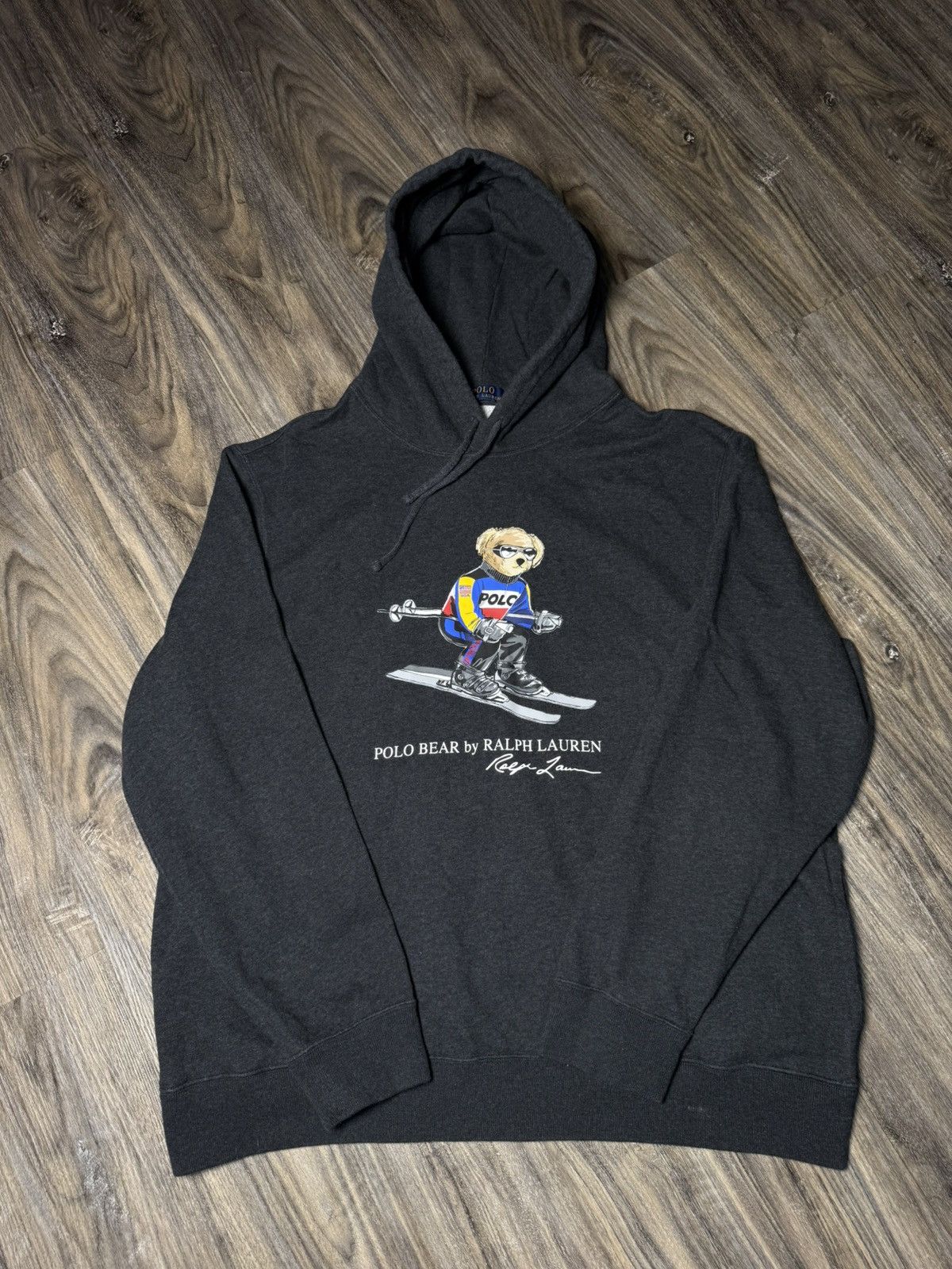 Polo Ralph Lauren Ralph Lauren Polo Bear Men's Pullover Hoodie Fleece Size US XXL / EU 58 / 5 - 1 Thumbnail
