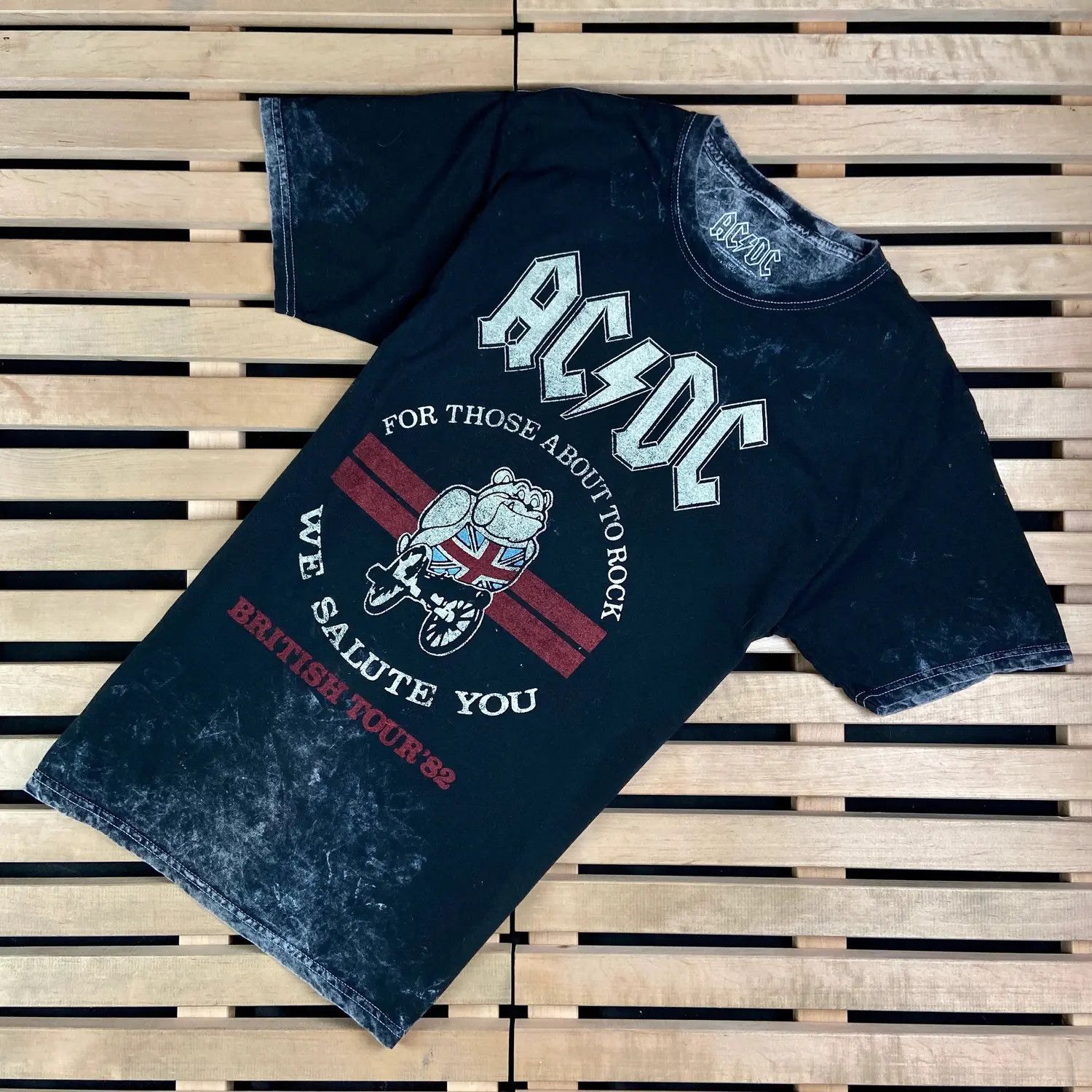 AC/DC Mens Vintage T Shirt AC/DC Size M Size US M / EU 48-50 / 2 - 1 Thumbnail