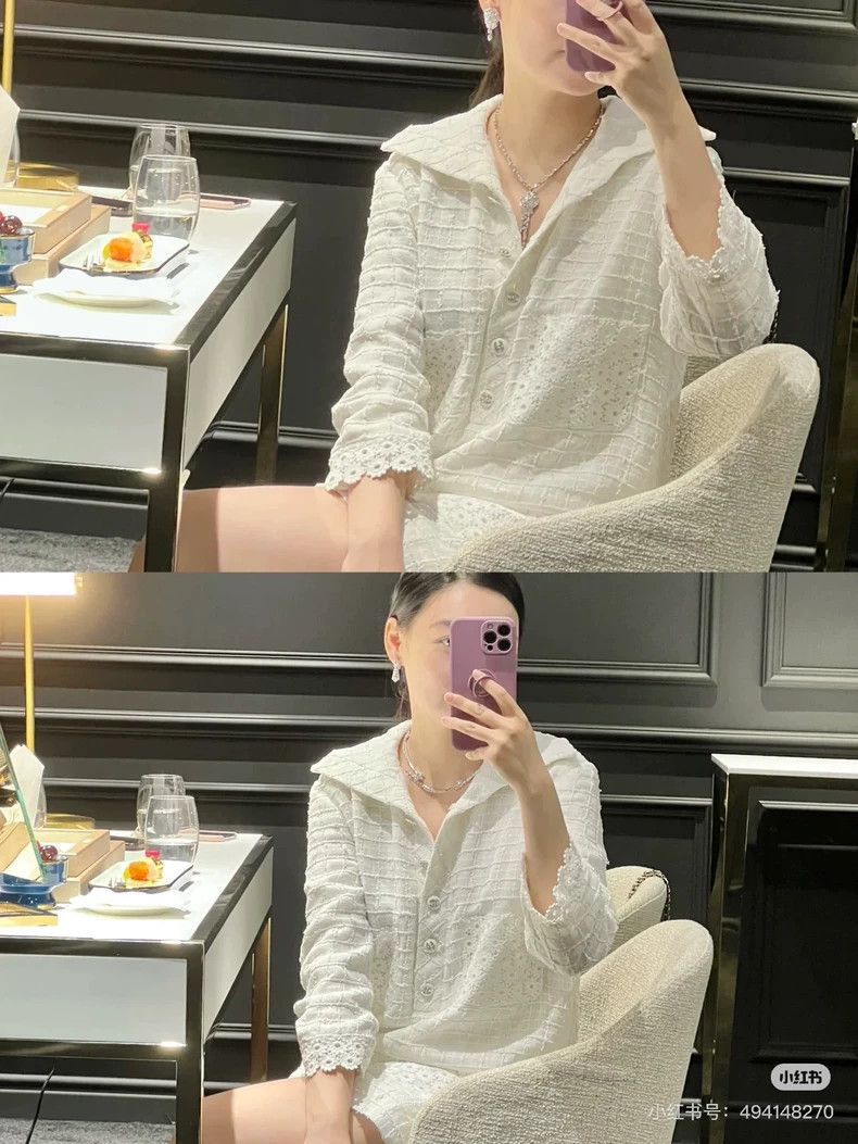 Chanel Chanel 21C early spring show white lace flower pocket long Size XS / US 0-2 / IT 36-38 - 9 Thumbnail