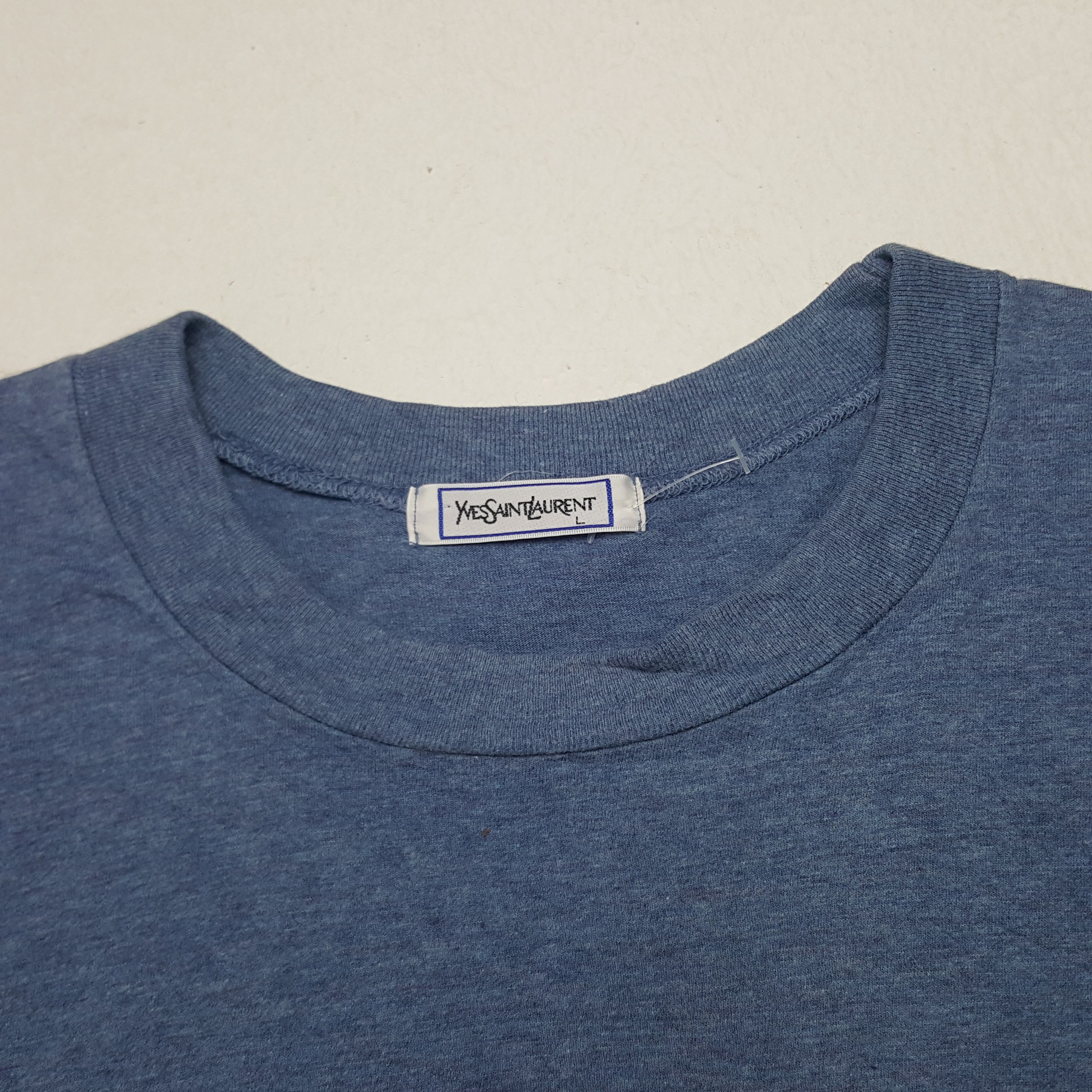 Vintage × Yves Saint Laurent Vintage Yves Saint Laurent Italian Brand Tshirt Size US M / EU 48-50 / 2 - 4 Thumbnail