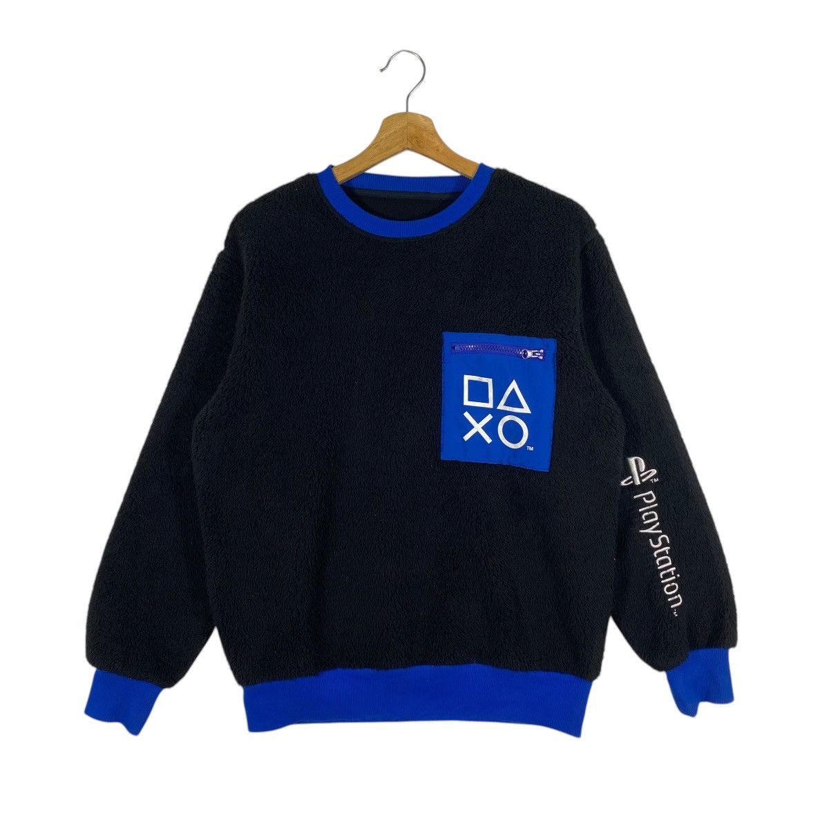 Playstation Playstation X Japanese Brand Fleece Sweatshirt M Size Size US M / EU 48-50 / 2 - 1 Thumbnail